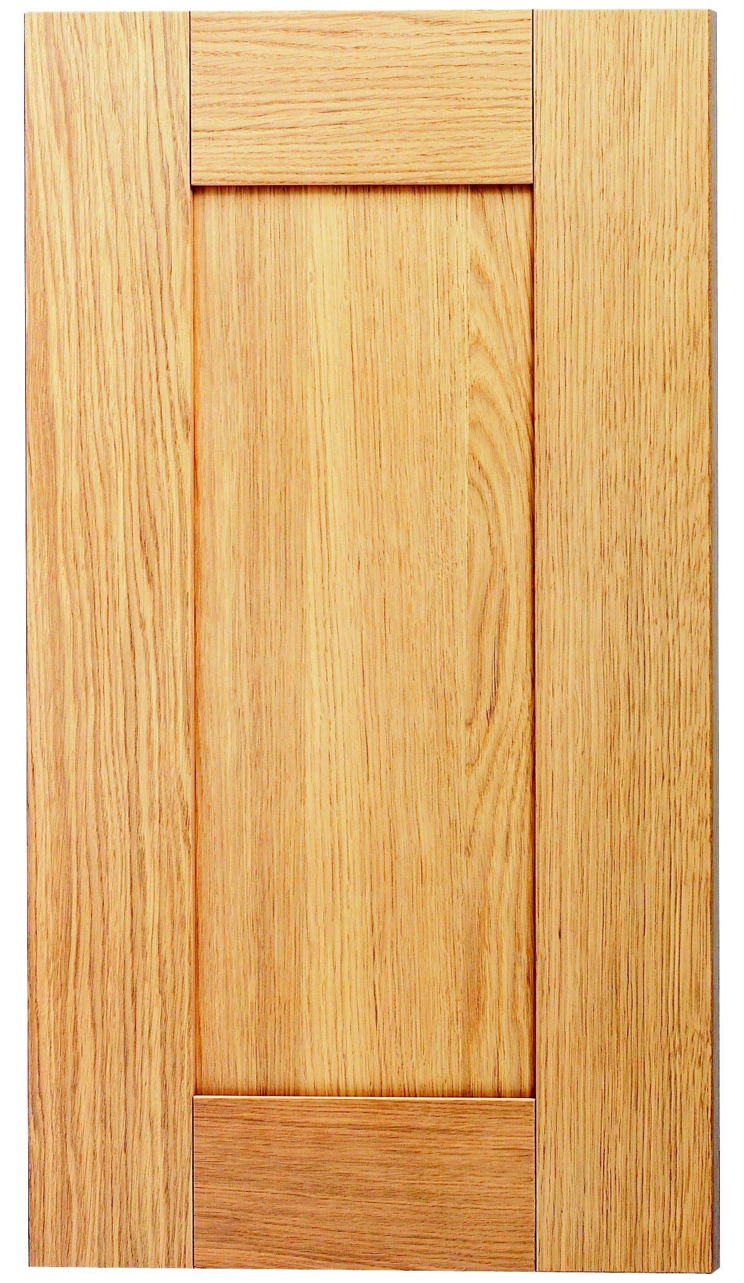 IT Kitchens Oak Veneer Shaker door (W)400mm Departments DIY