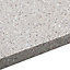 34mm Coffee Brown Stone effect Earthstone Round edge Kitchen Breakfront Worktop, (L)3000mm