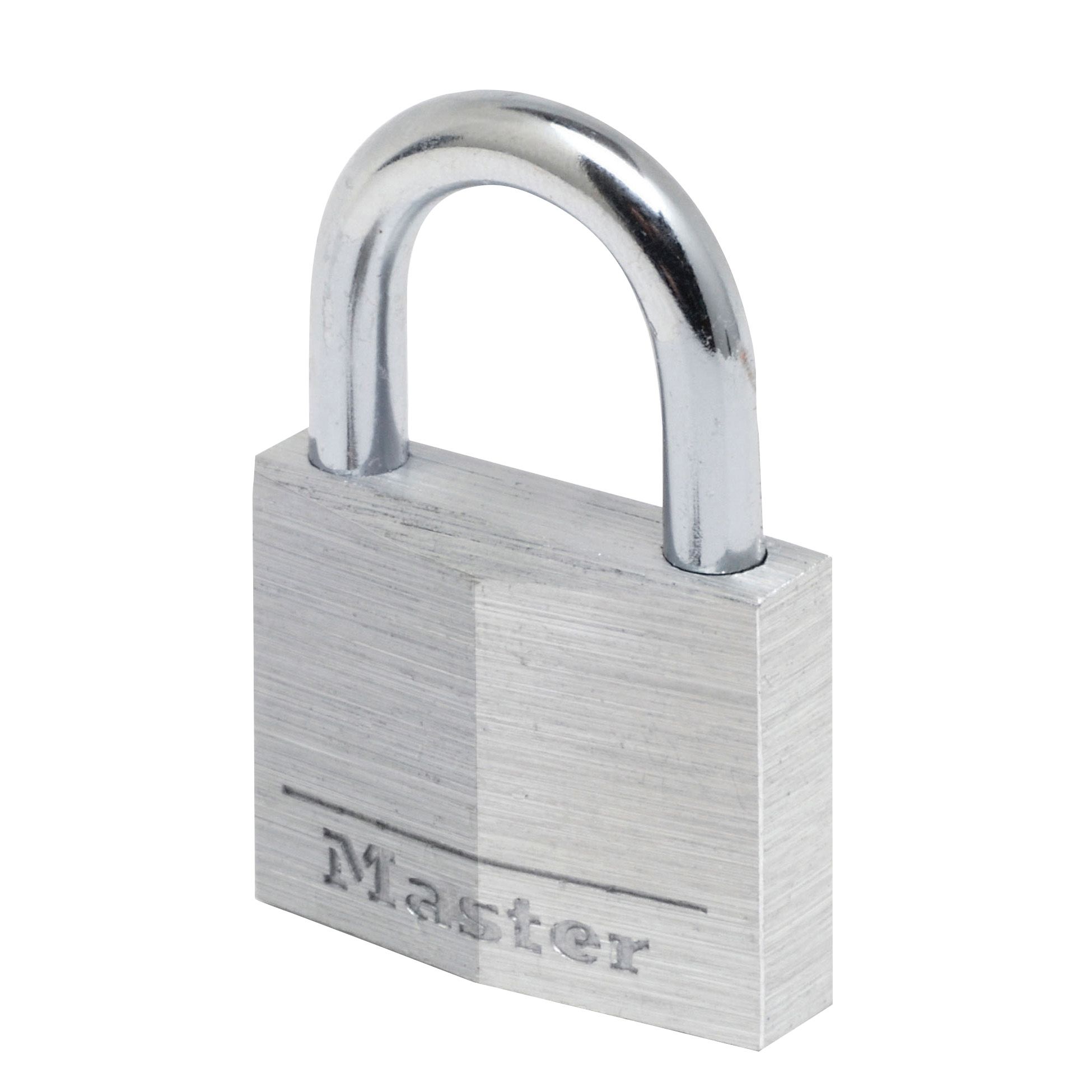 Master Lock Standard Aluminium Keyed Padlock (W)50mm | Departments ...