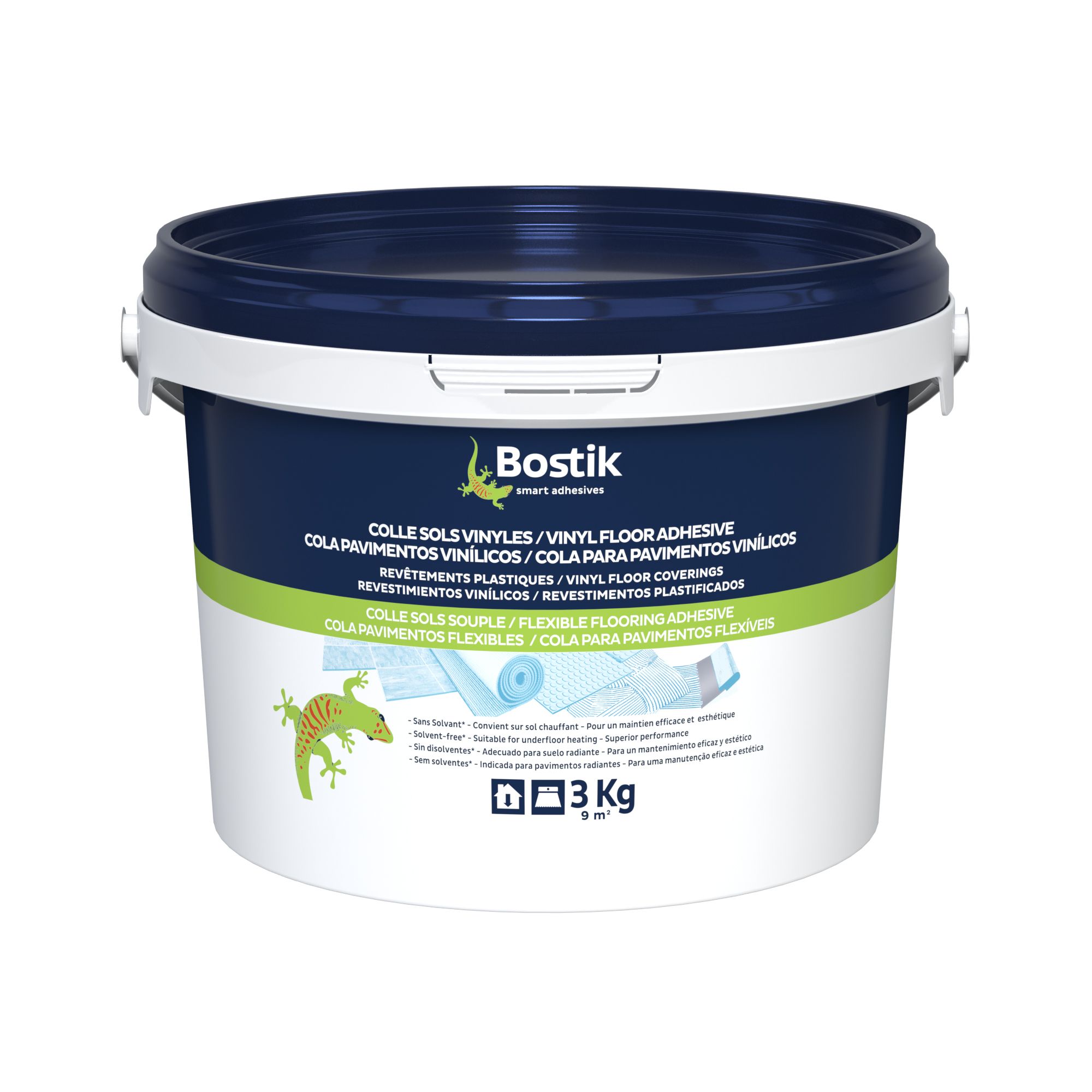 Bostik Solventfree Flooring Adhesive 3kg Departments DIY at B&Q