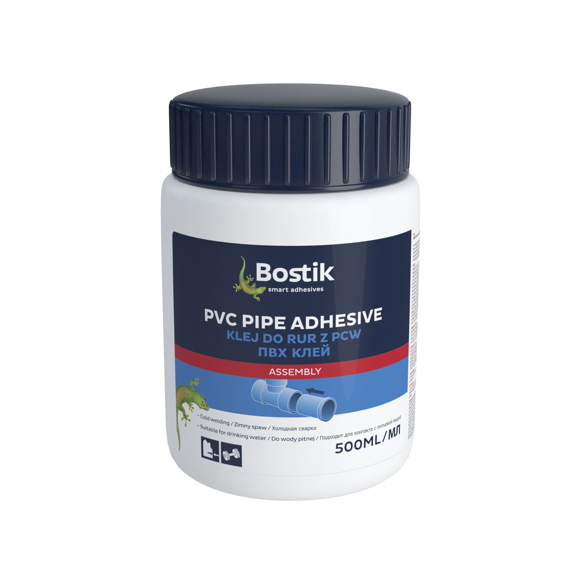 Bostik PVC glue PVC glue, Set Departments DIY at B&Q