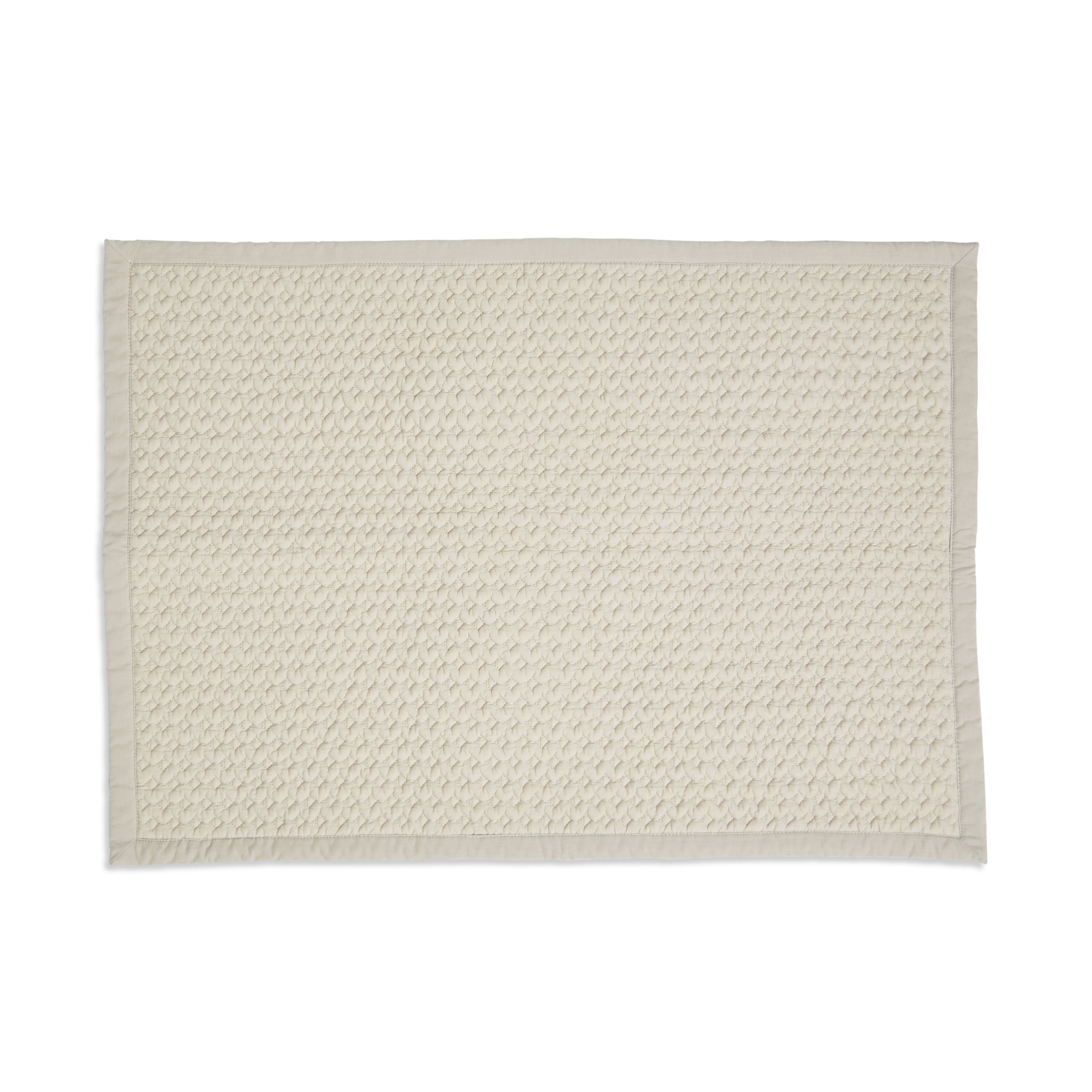 Marinette Saint-Tropez Version Beige Cotton Bath mat (L)500mm (W)700mm ...