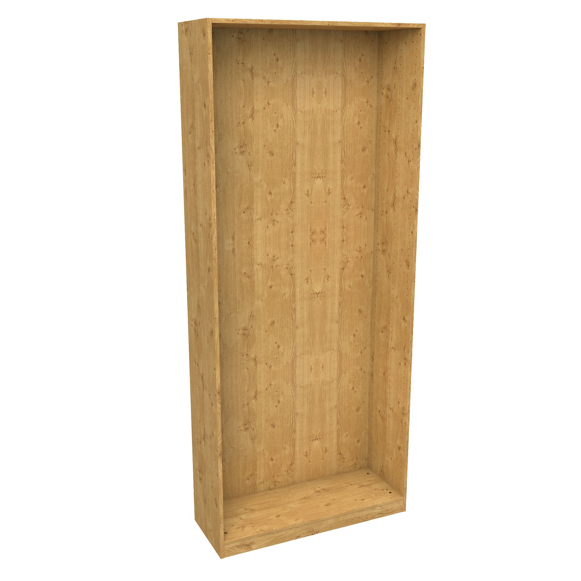 Form Darwin Oak Effect Tall Wardrobe Cabinet H 2356mm W 1000mm