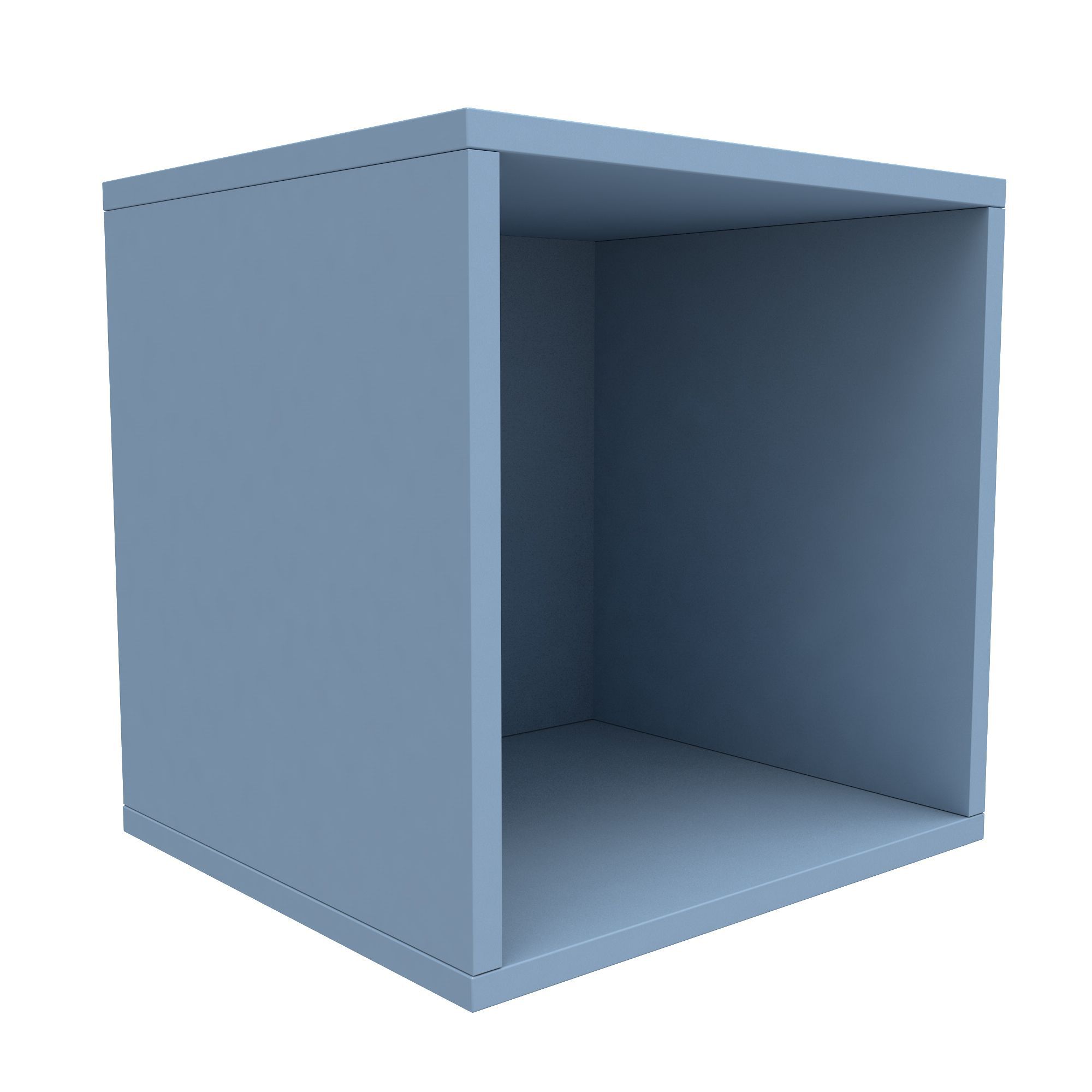 Form Konnect Blue 1 Cube Shelving Unit (H)352mm (W)352mm Departments