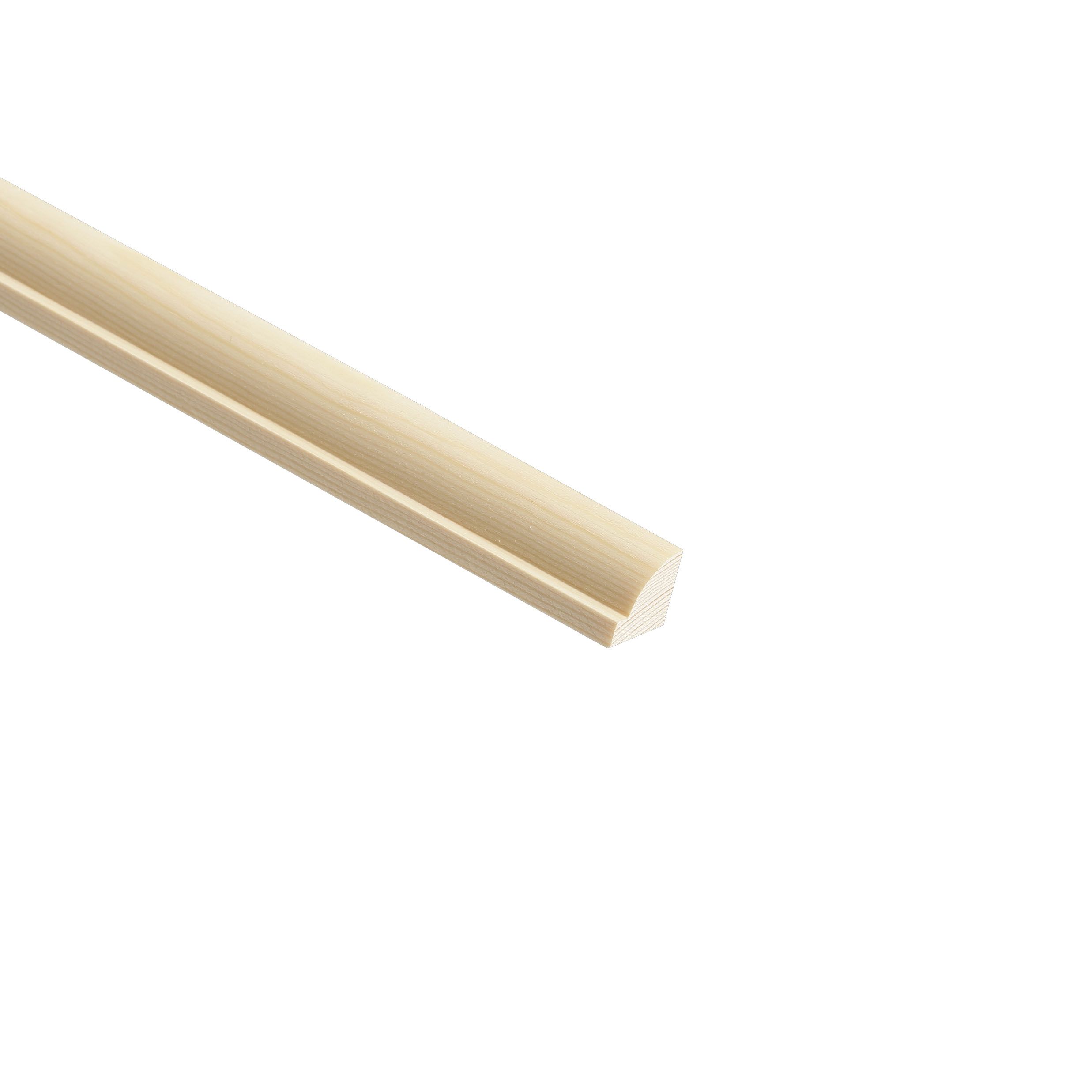 Glass Bead Moulding (T)12mm (W)15mm (L)2400mm | Departments | DIY At B&Q