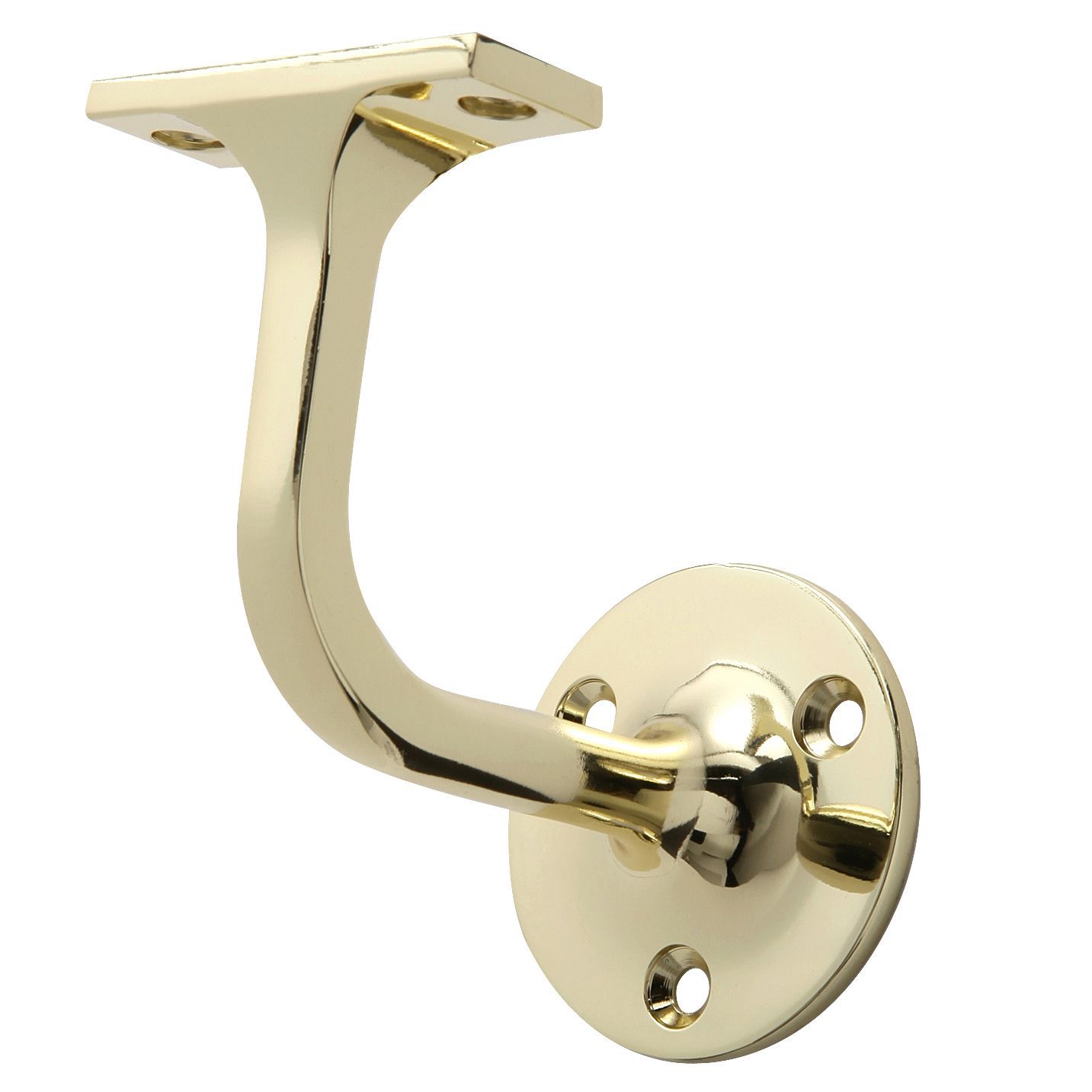l bracket Handrail (L)50mm Mounted Metal (W (H)70mm Bracket Wall