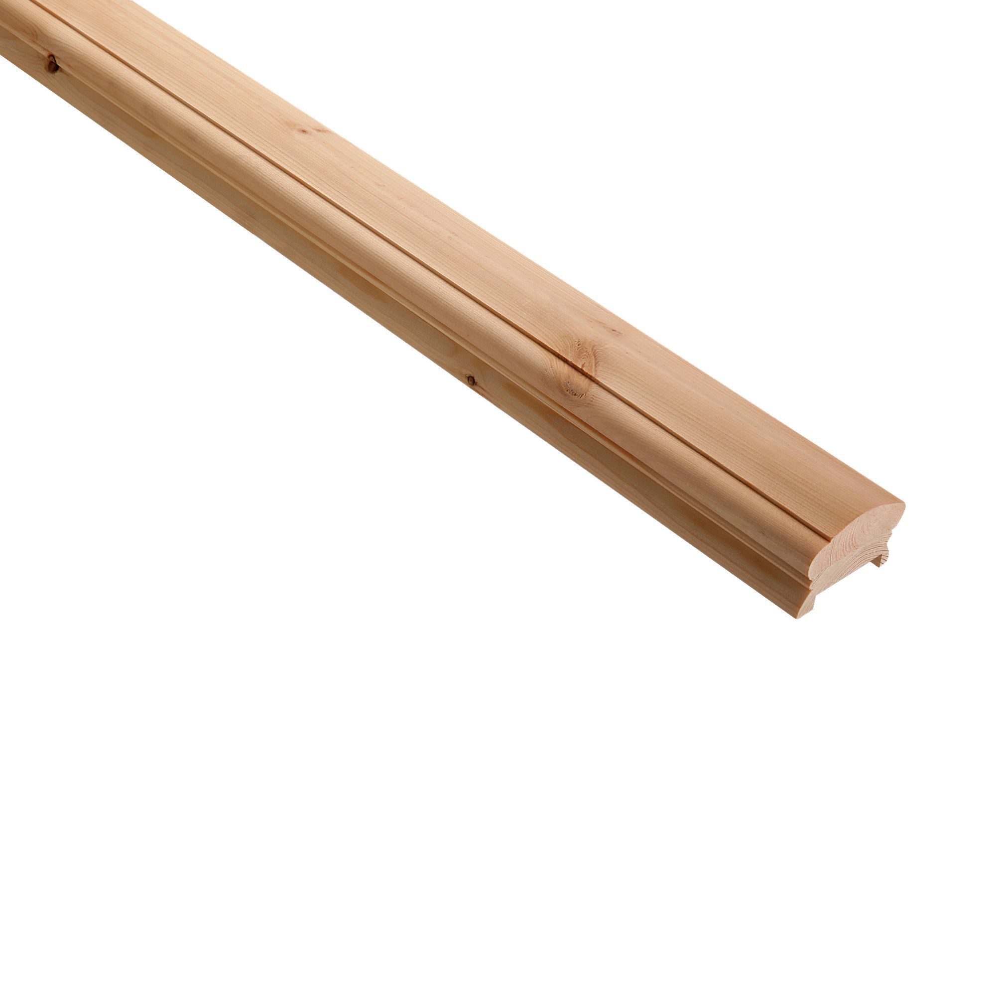 Cheshire Mouldings Traditional Pine 41mm Light Handrail, (L)3.6M (W)62mm