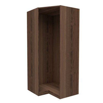 Form Darwin Walnut Effect Corner Cabinet H 2004mm W 998mm D