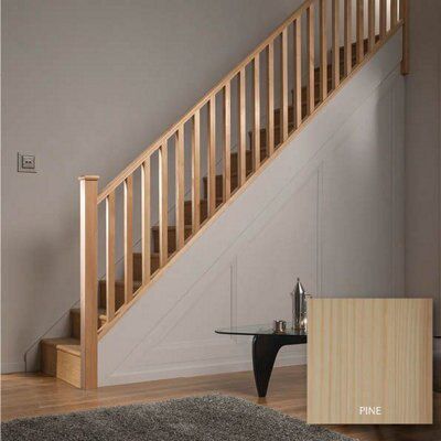 Traditional Pine Square 41mm Banister project kit, (L)3.6m 