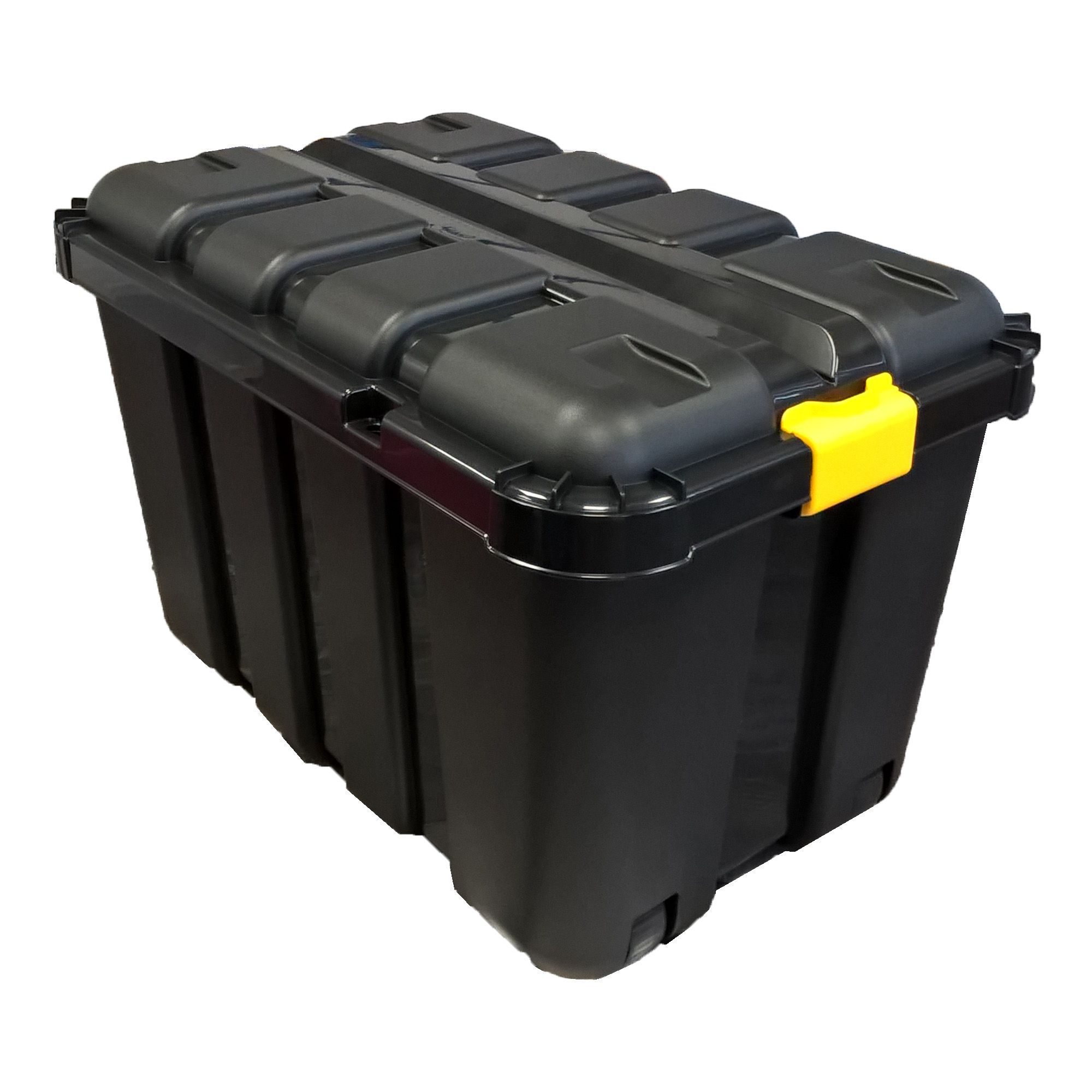 B&amp;Q Black 145L Plastic Storage Trunk | Departments | DIY 