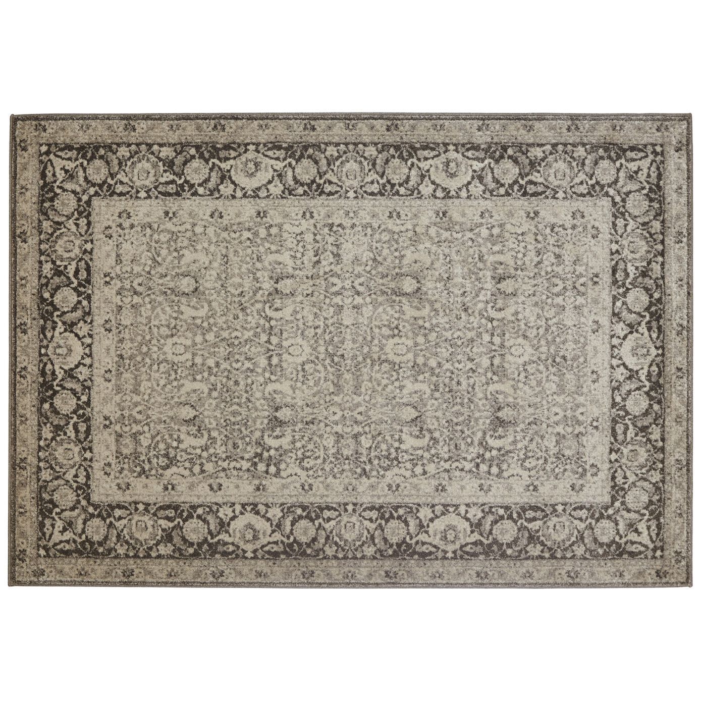 Colours Elenor Persian Grey Rug (L)1.7m (W)1.2m | Departments | DIY At B&Q