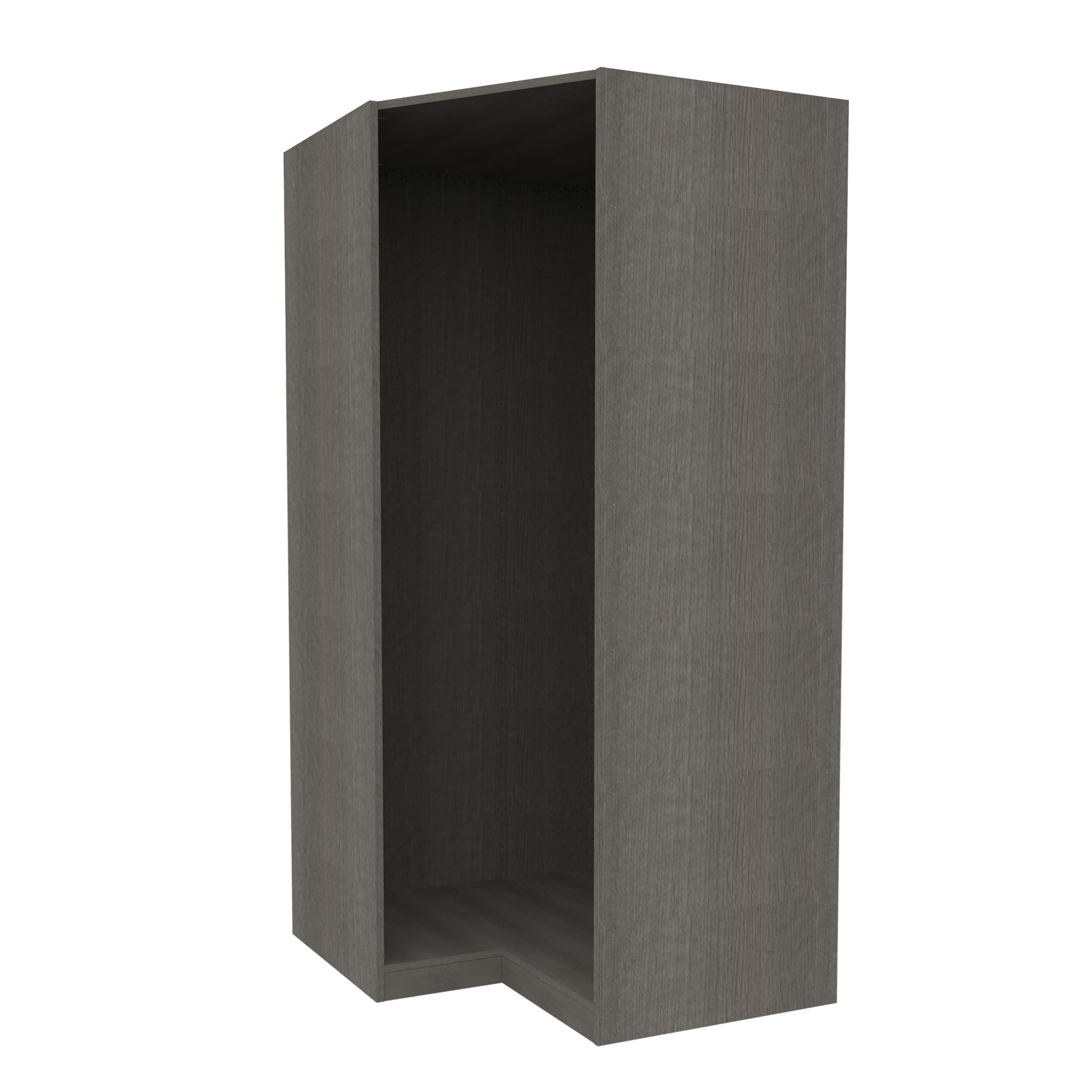 Form Darwin Grey Oak Effect Corner Cabinet H 2004mm W 998mm D