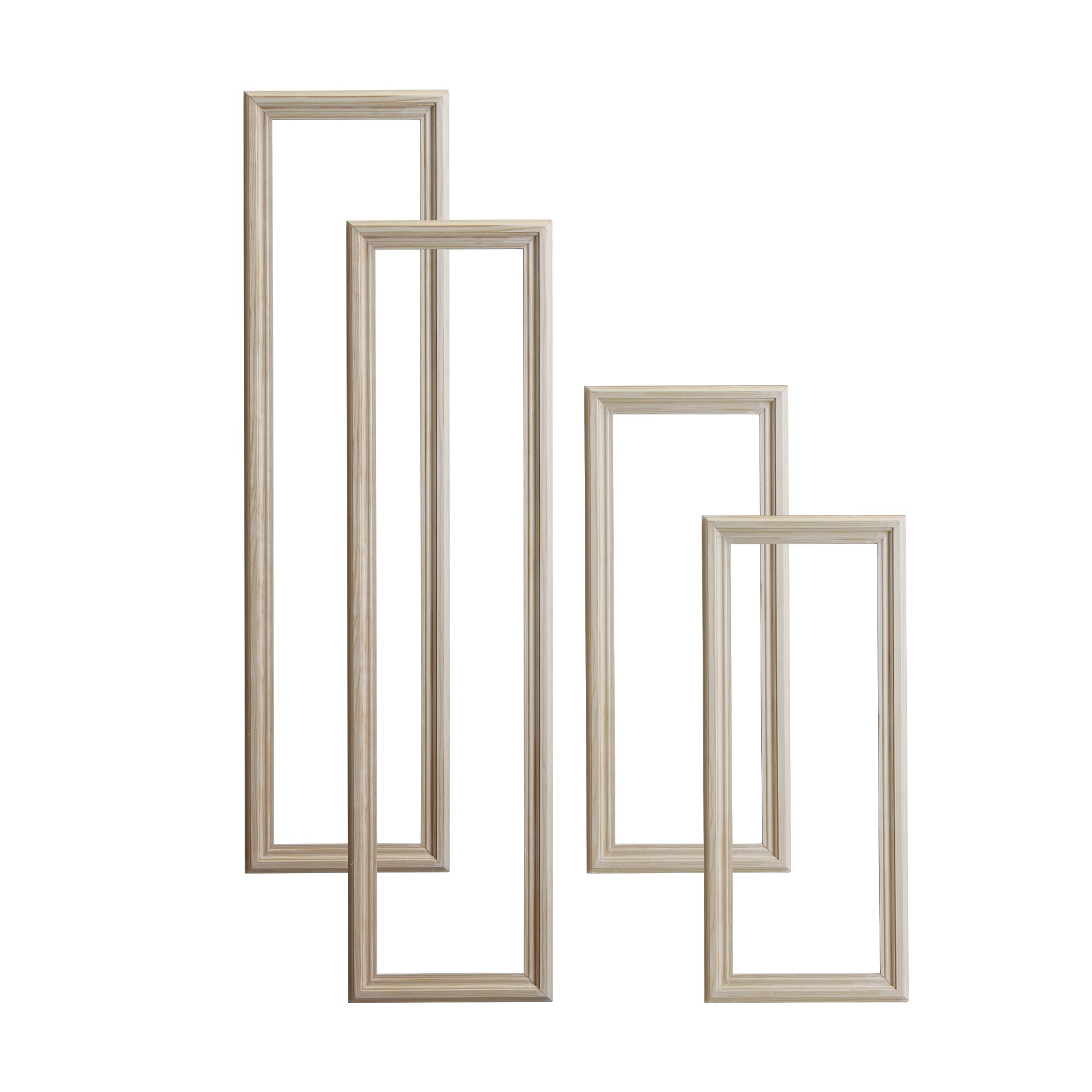 Pine 4 Panel Door Moulding Kit Departments Diy At B Q