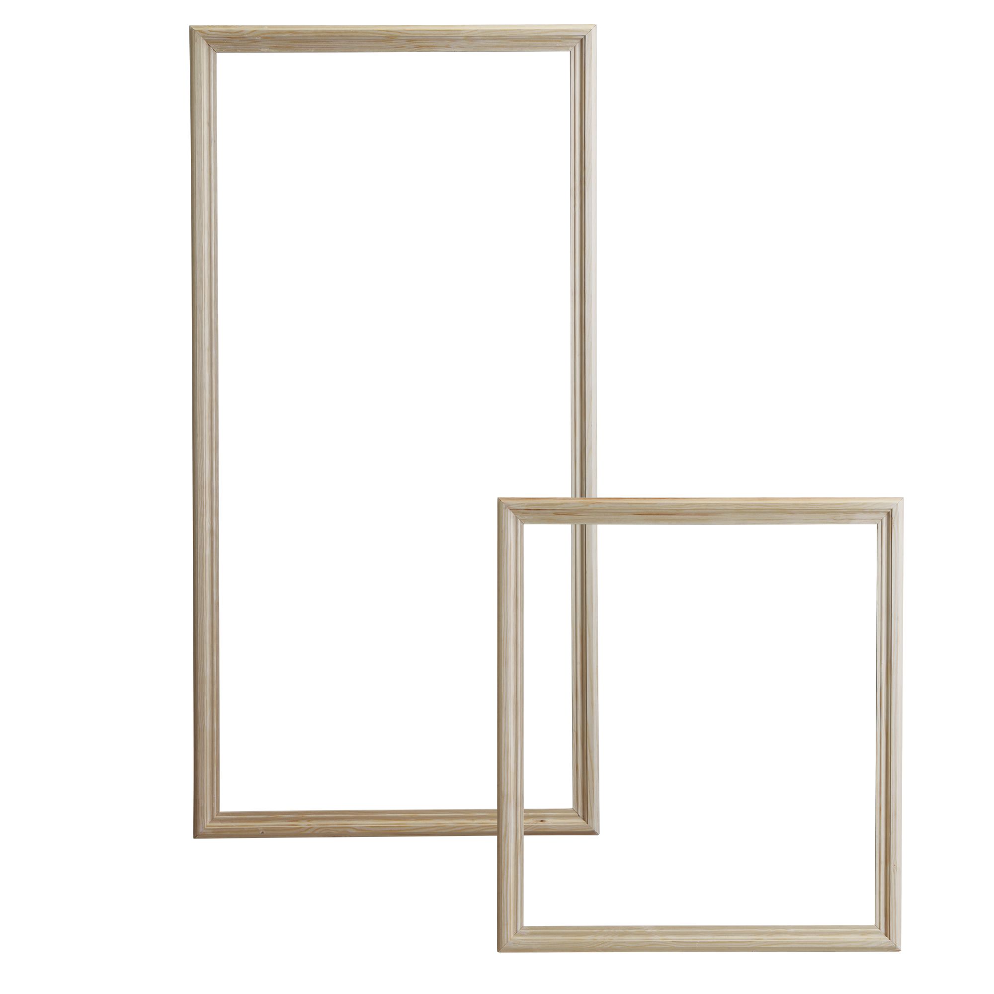 Pine 2 Panel Door Moulding Kit Departments Diy At B Q