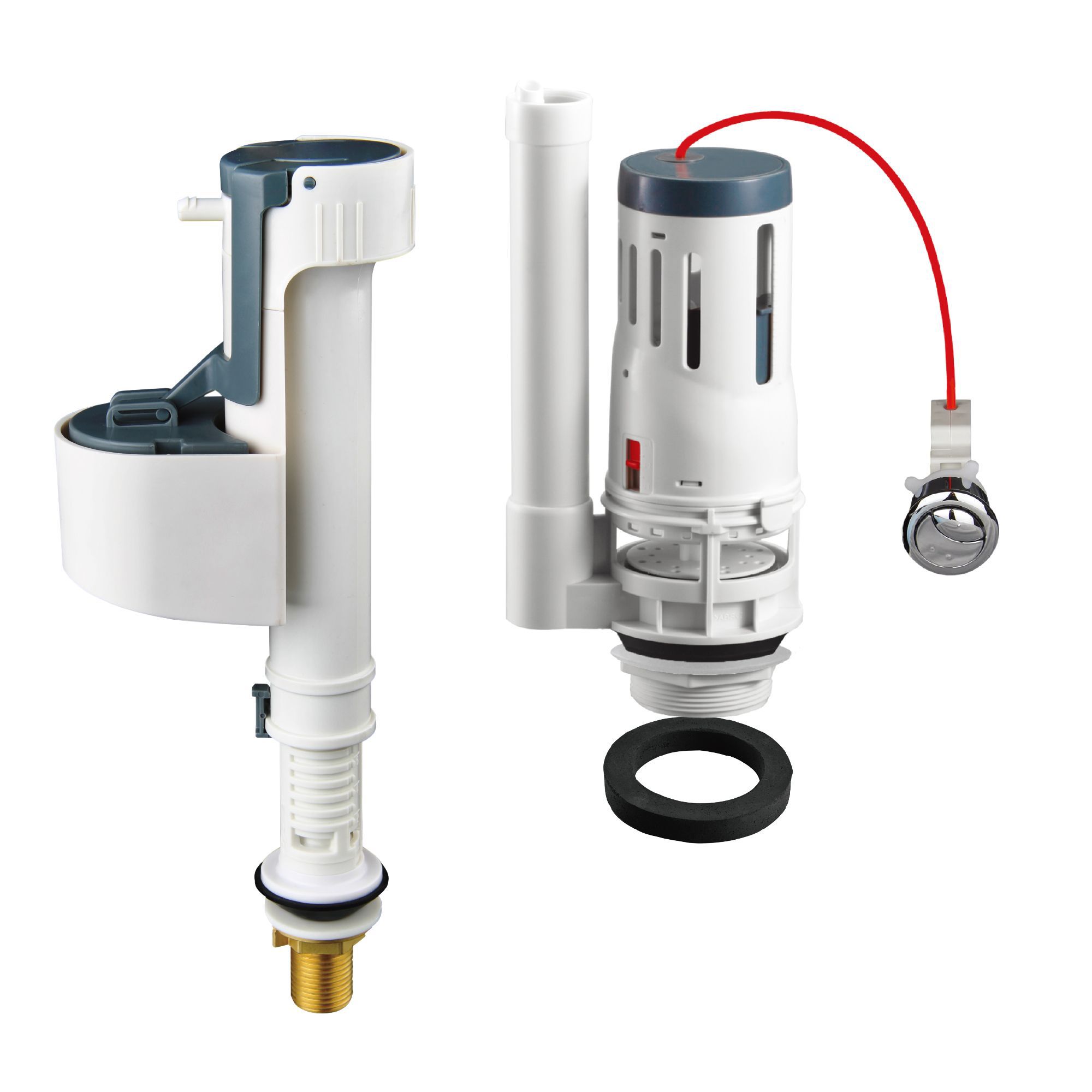 Diall Flush & Fill Valve Kit Departments DIY at B&Q