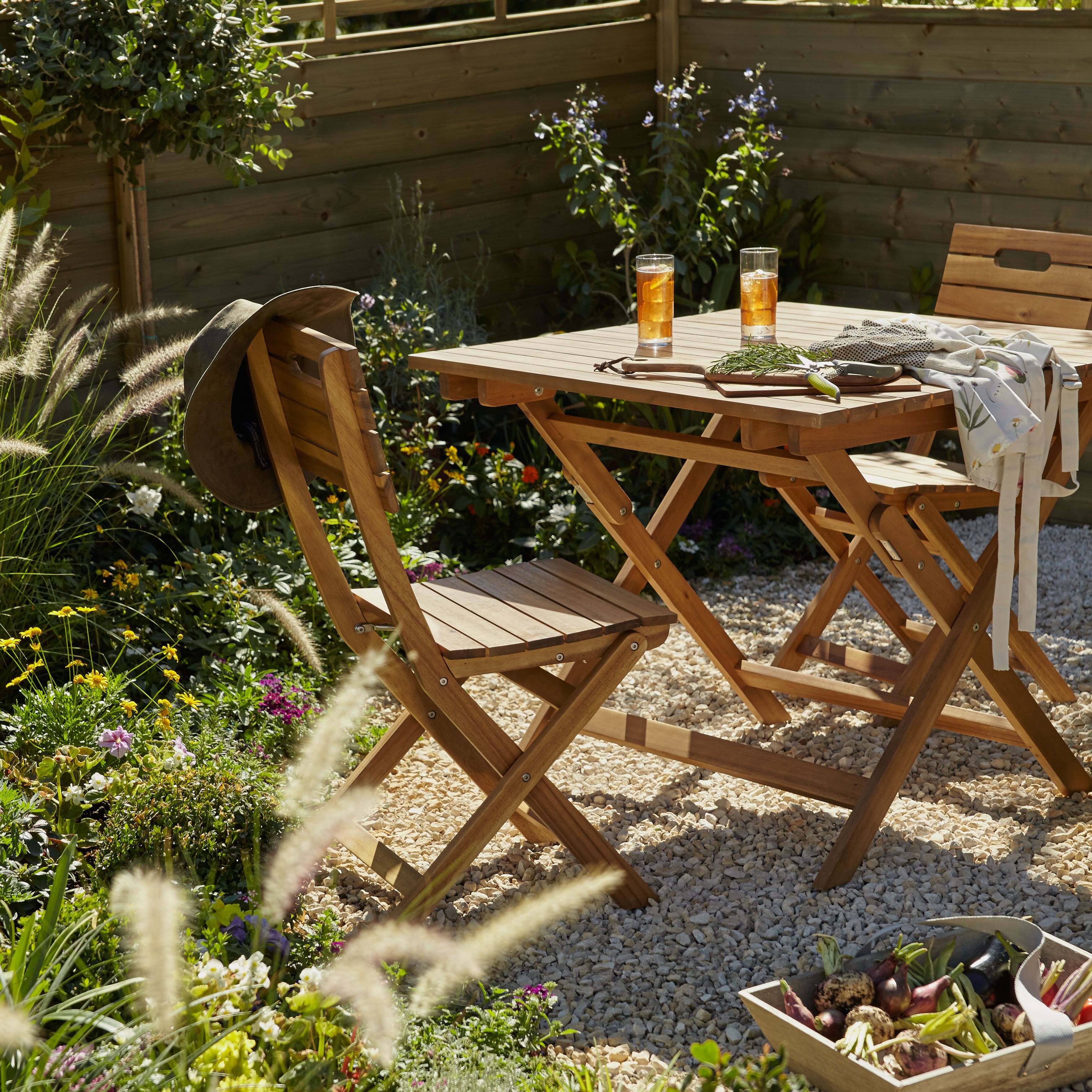 denia wooden backless dining bench - b&q for all your home