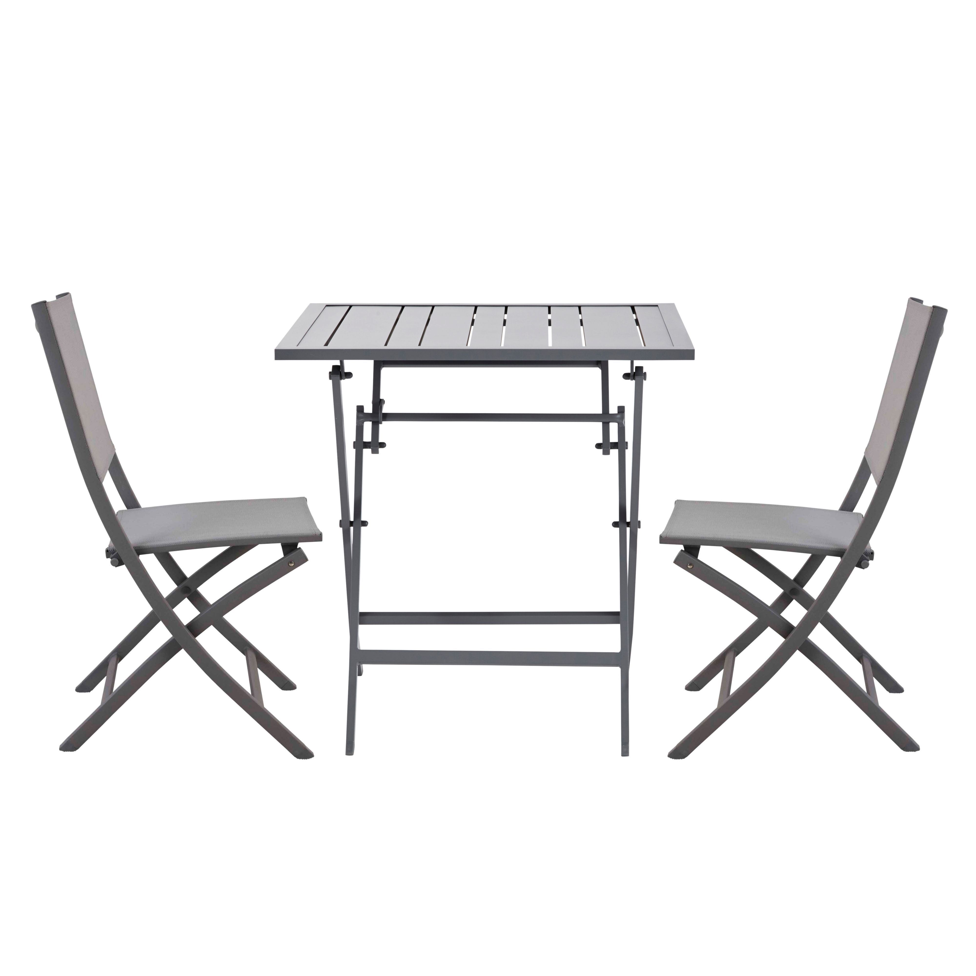 Batang Metal 2 seater Bistro set Departments DIY at B&Q