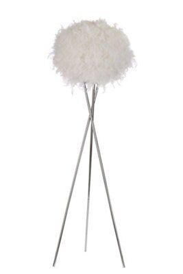 feather table lamp b&q