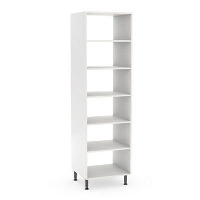 Cooke Lewis White Tall Larder Cabinet W 600mm Departments