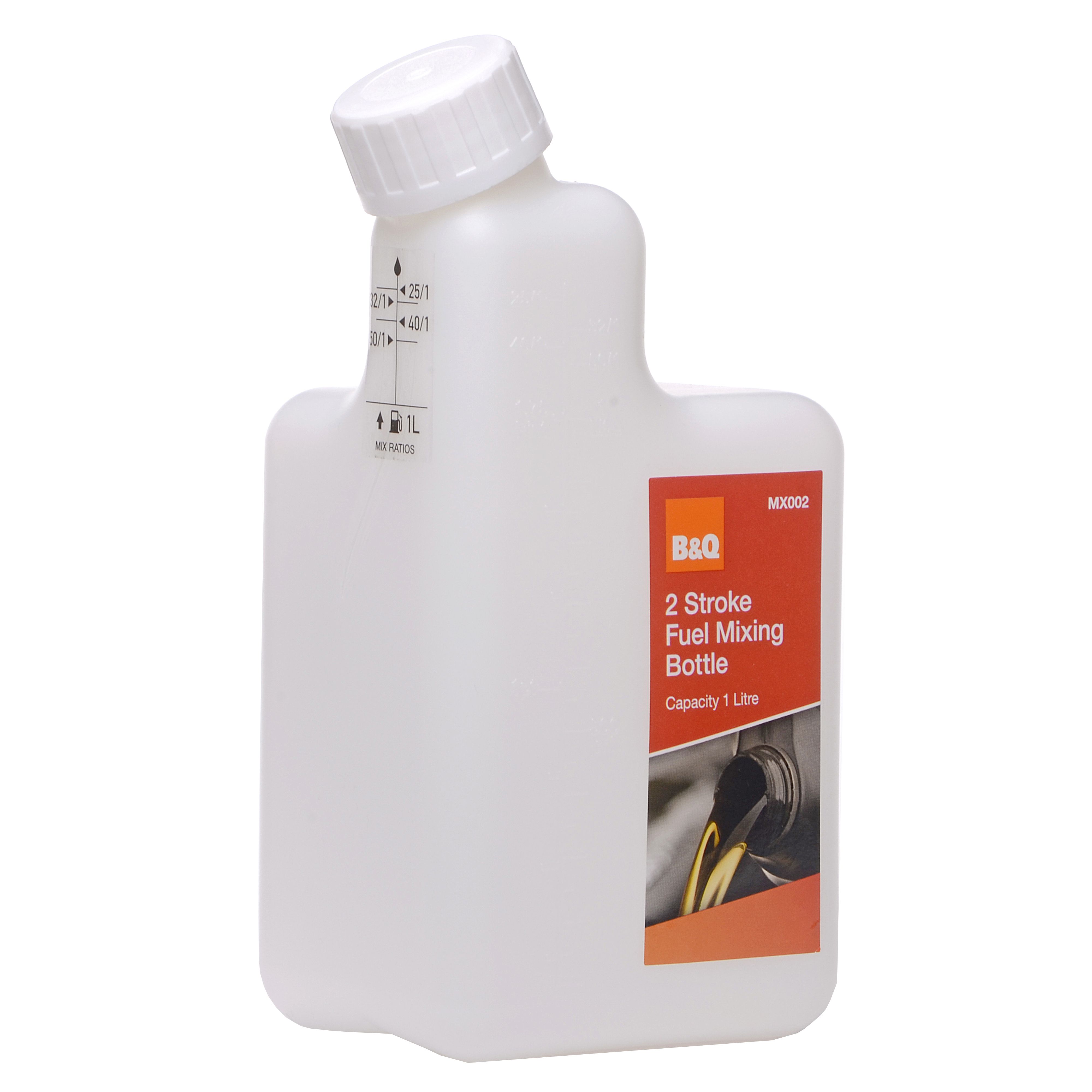 2 stroke fuel mixing bottle 1L | Departments | DIY at B&Q