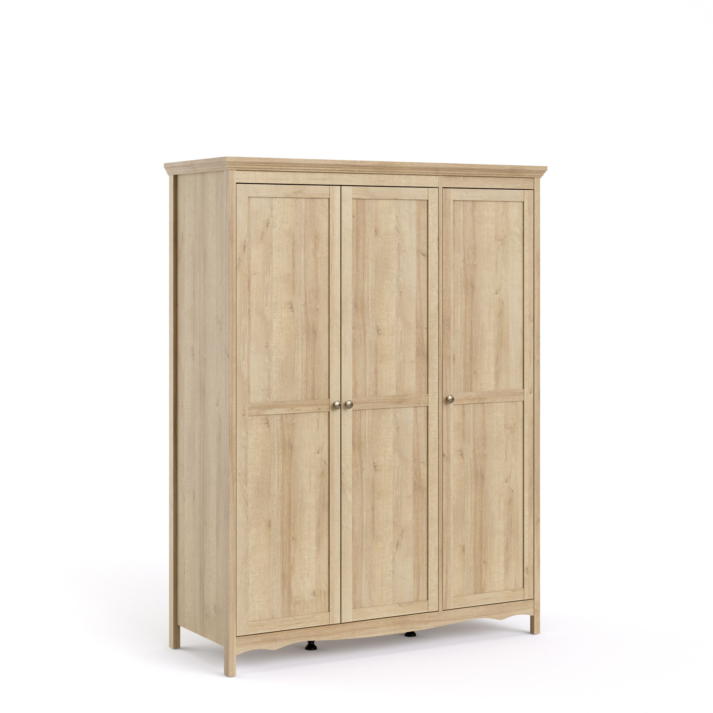 Silkeborg Riviera Oak Effect Matt Wardrobe H 202mm W 1536mm