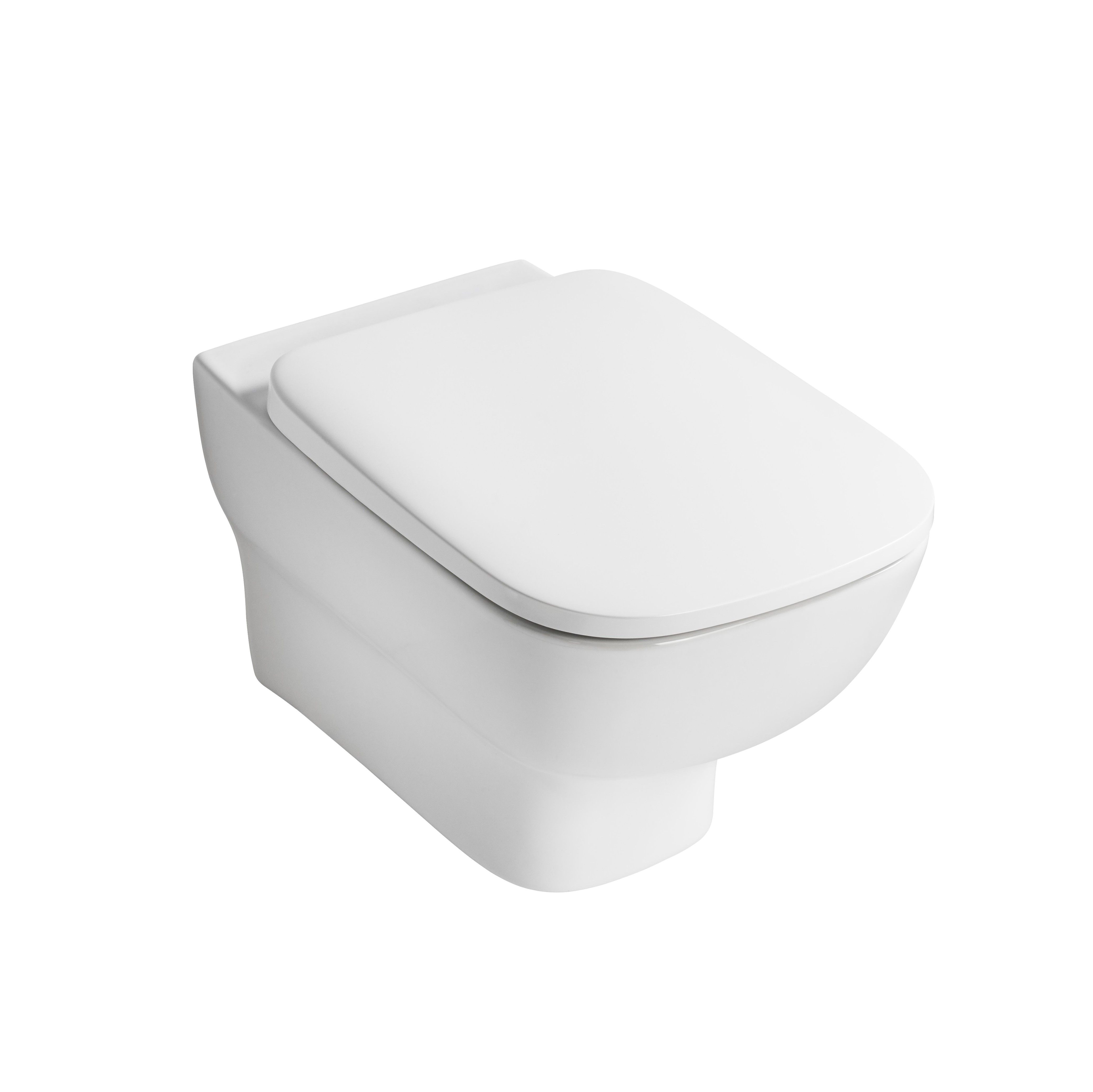 Ideal Standard Studio Echo White Wall Hung Toilet & Cistern With Soft