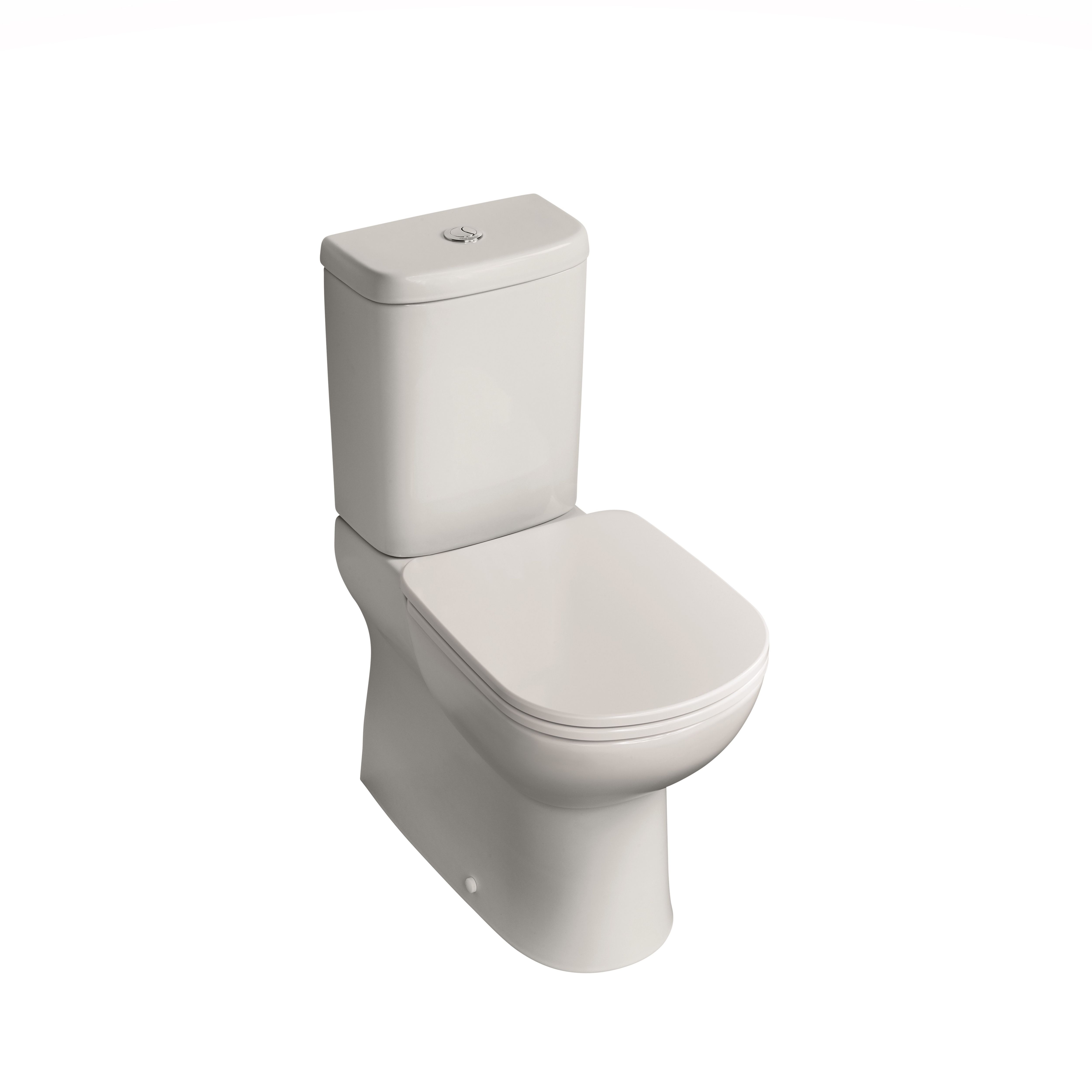 Ideal Standard Tempo Short Projection White Close-Coupled Toilet Set With Soft Close Seat