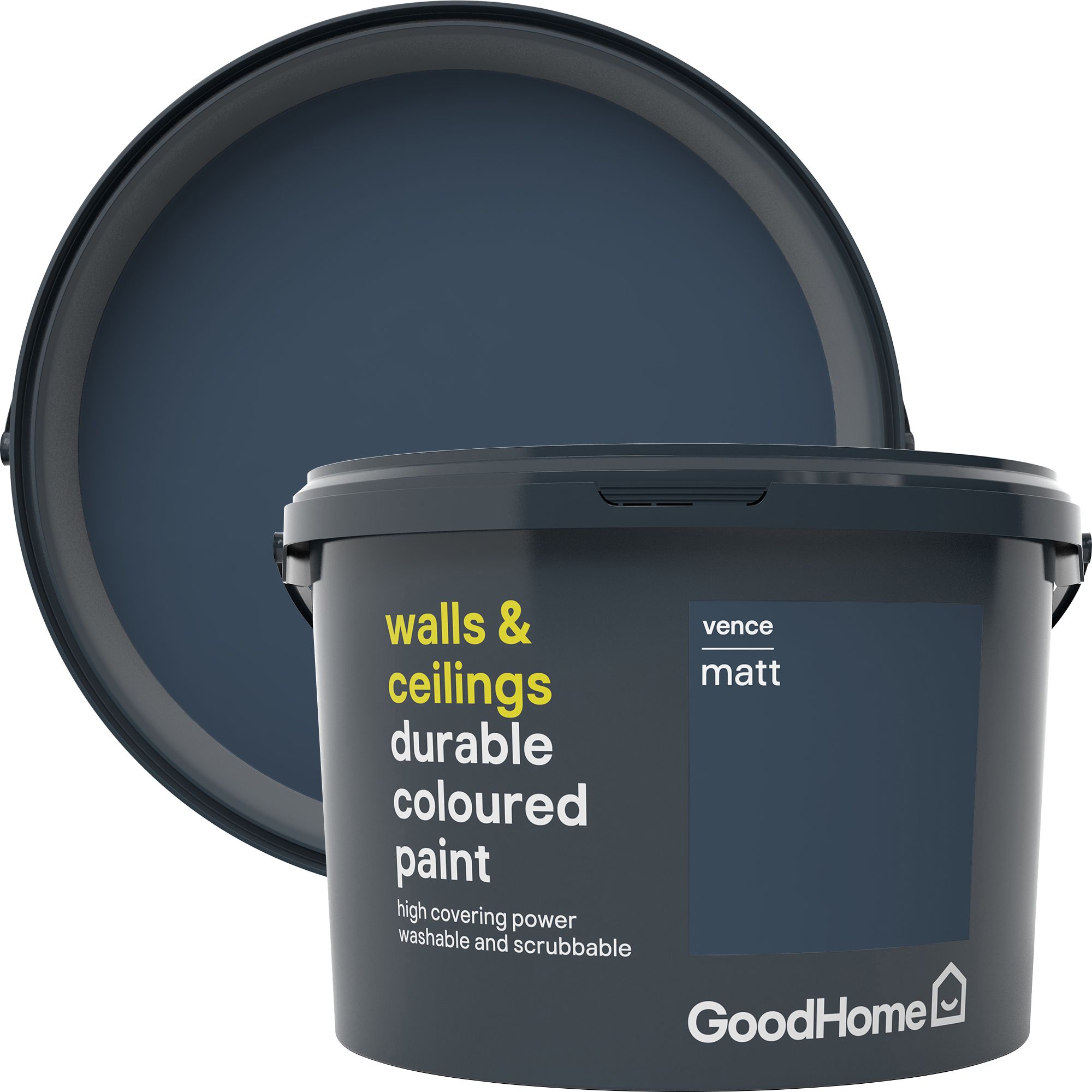 Goodhome Durable Vence Matt Emulsion Paint 2 5l Departments