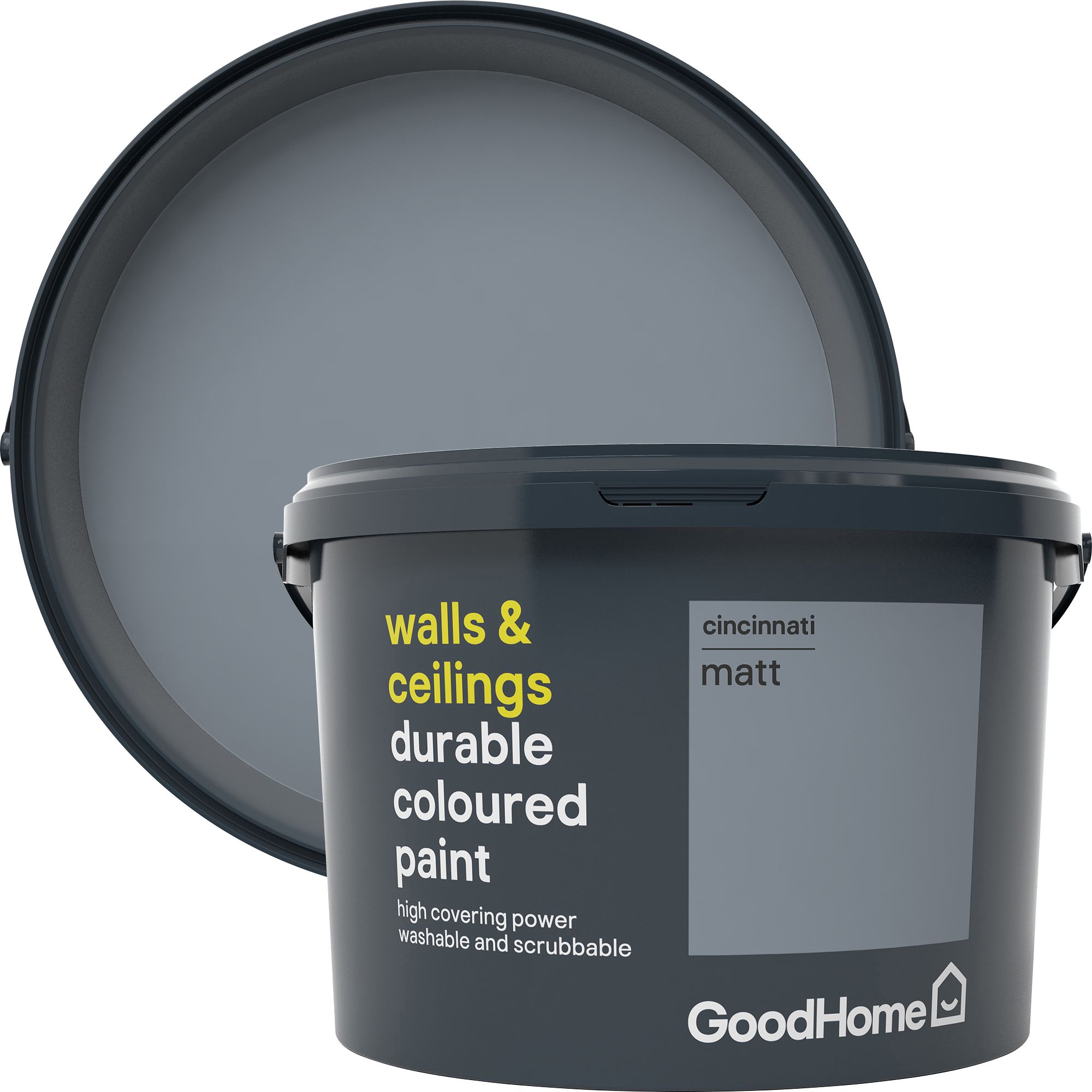 Goodhome Durable Cincinnati Matt Emulsion Paint 2 5l Departments