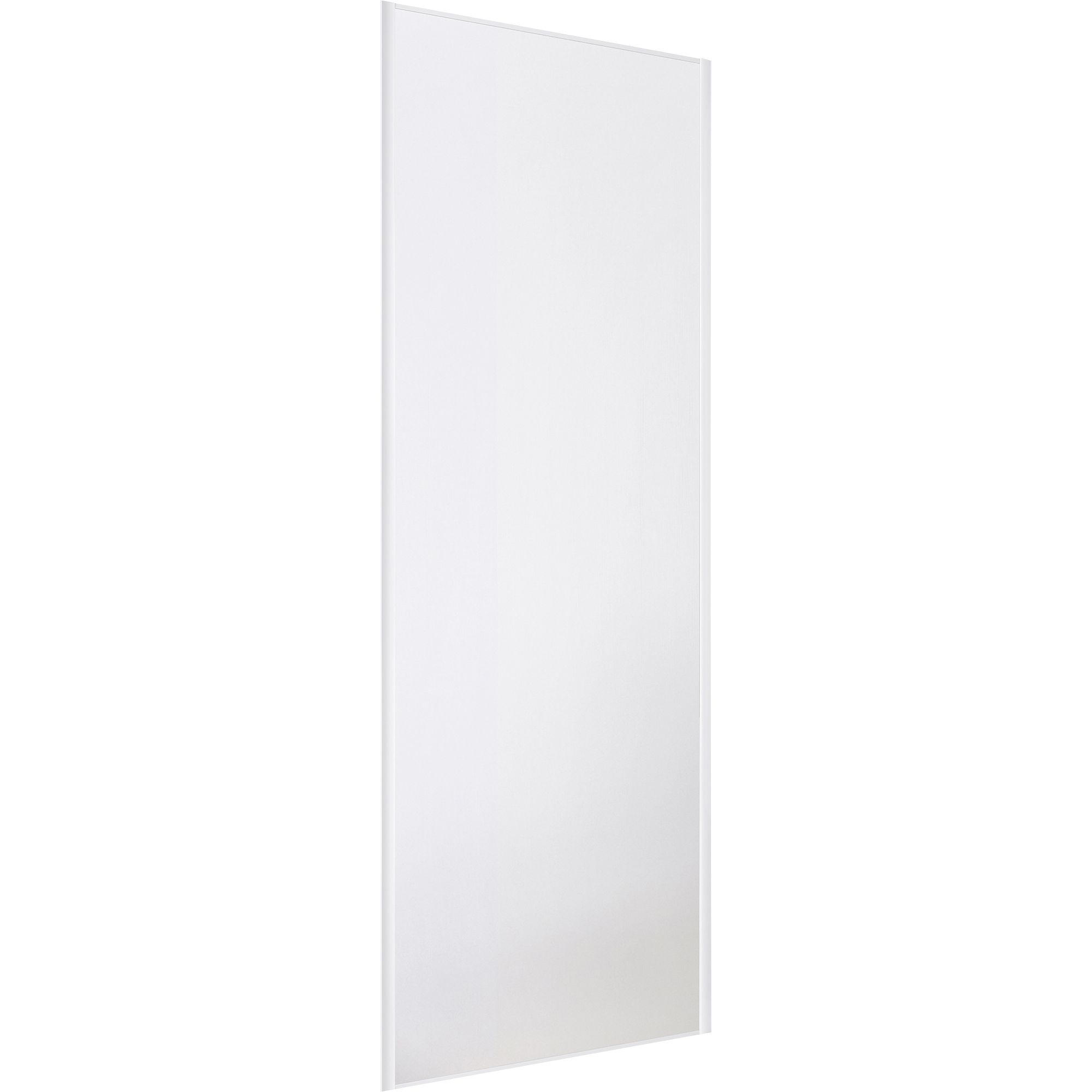 Valla White Sliding wardrobe door (H)2500 mm (W)772mm Departments DIY at B&Q