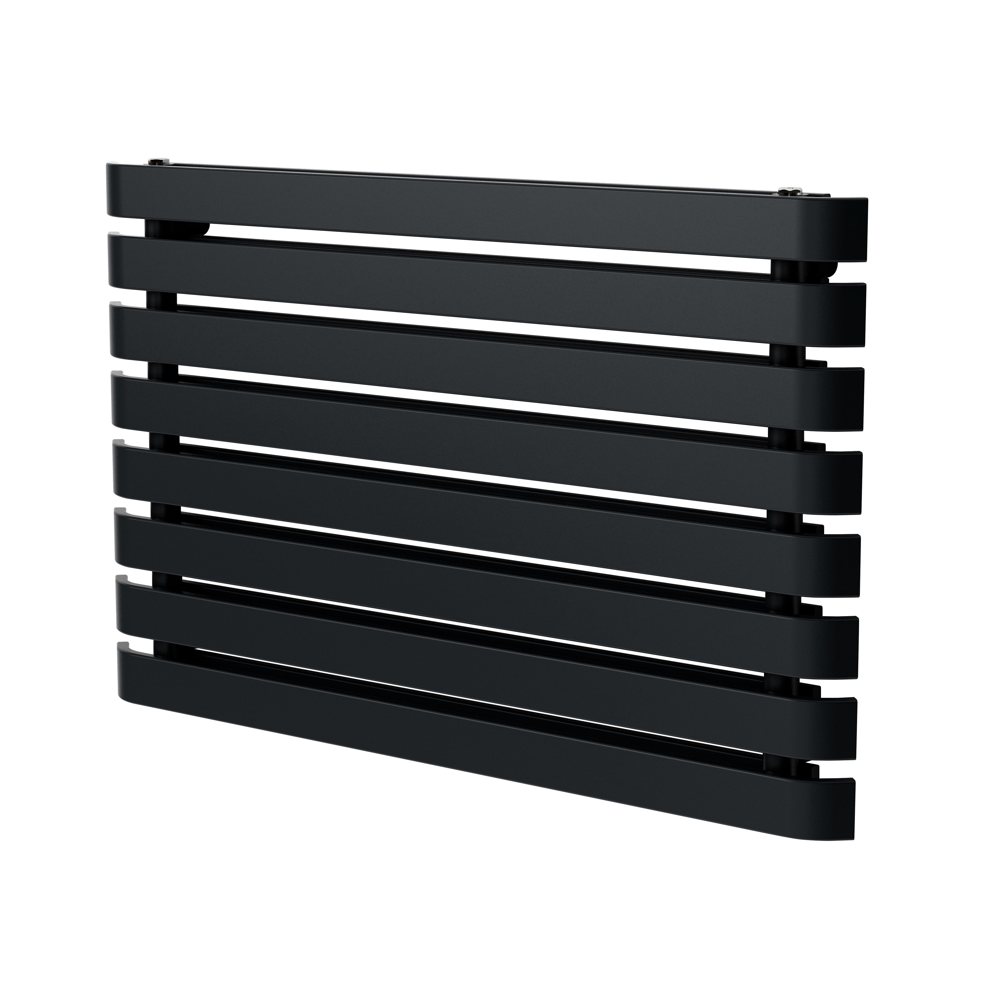 GoodHome Wilsona Horizontal Designer Radiator Anthracite Painted (H)620 ...