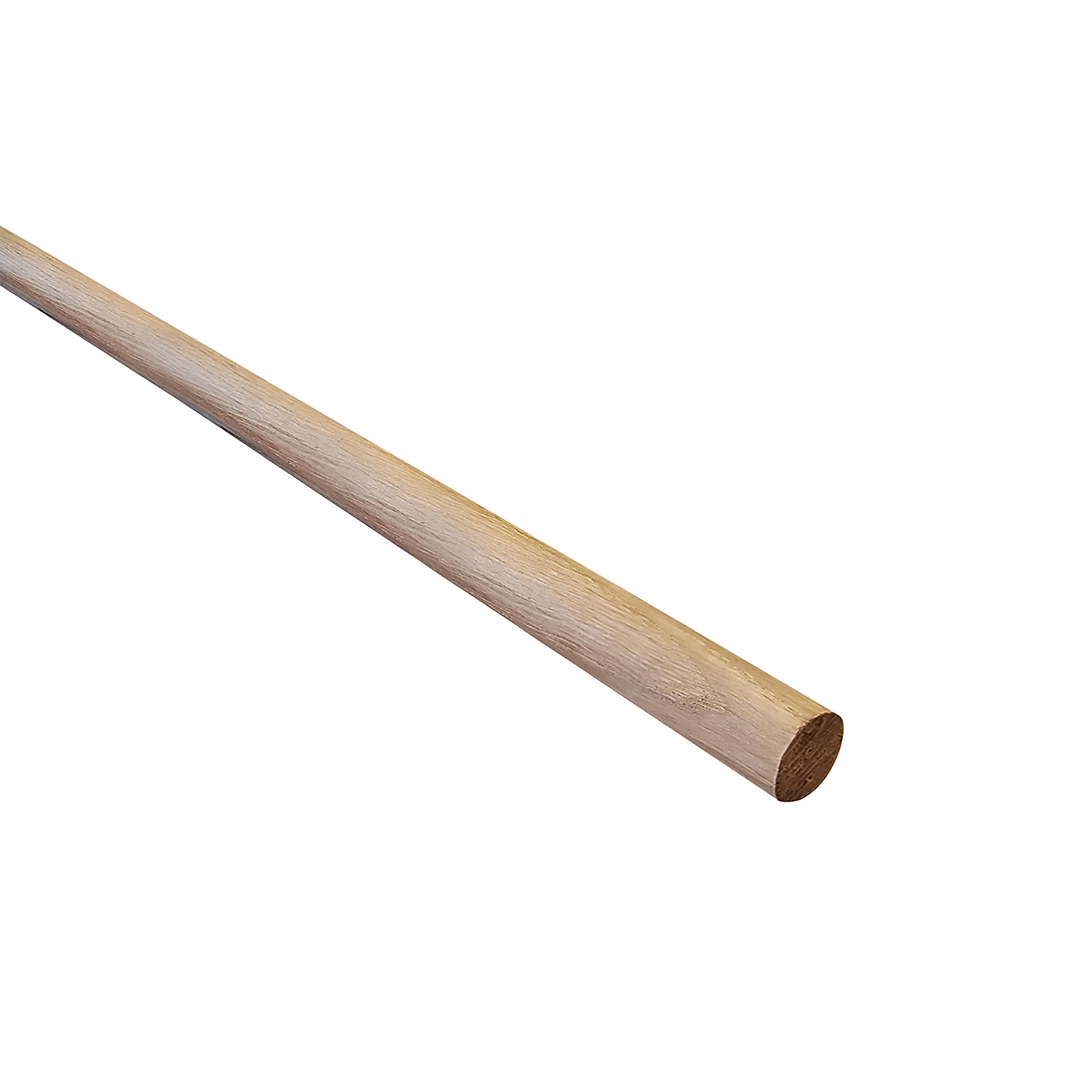 Oak Dowel moulding (T)28mm (W)28mm (L)2400mm Departments DIY at B&Q