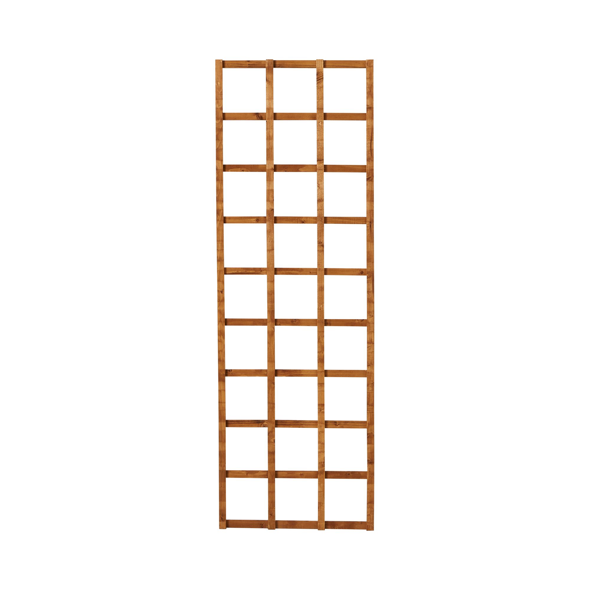 Traditional Square Trellis panel (H)1.83m(W)0.6m Departments DIY at B&Q