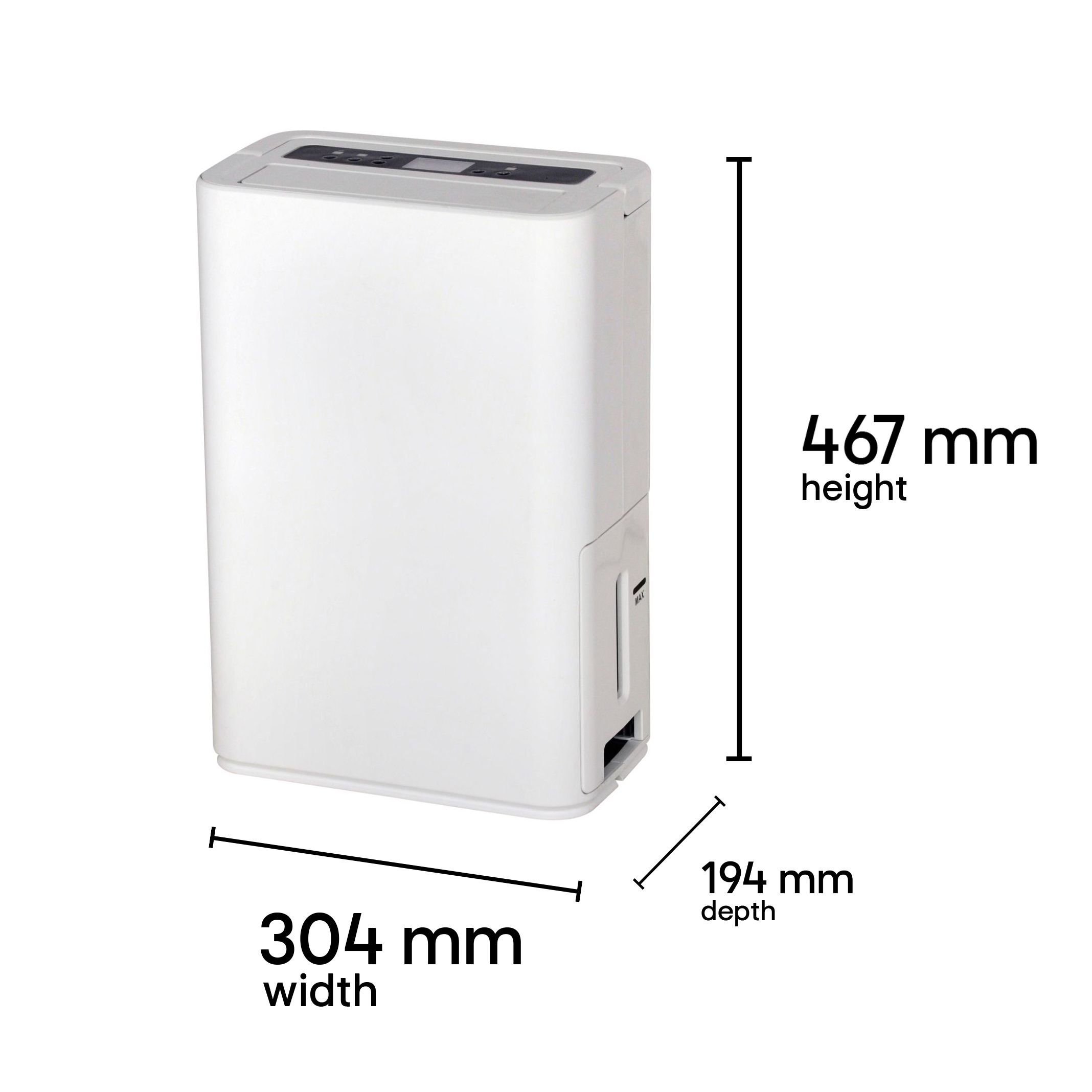 Blyss 16L Large rooms Dehumidifier | Departments | DIY at B&Q