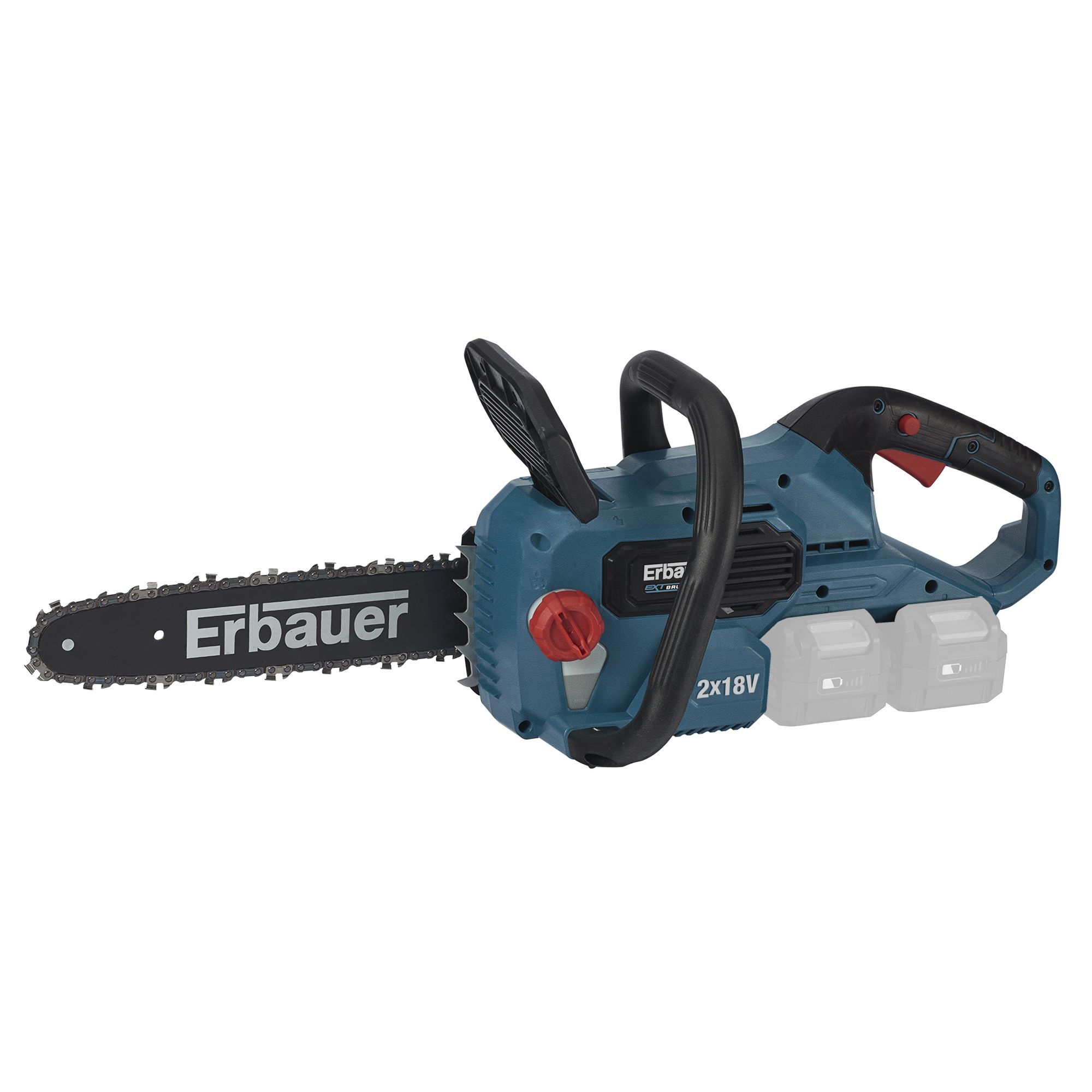 Erbauer ECSG18Li Cordless Rechargeable Battery Chainsaw Departments