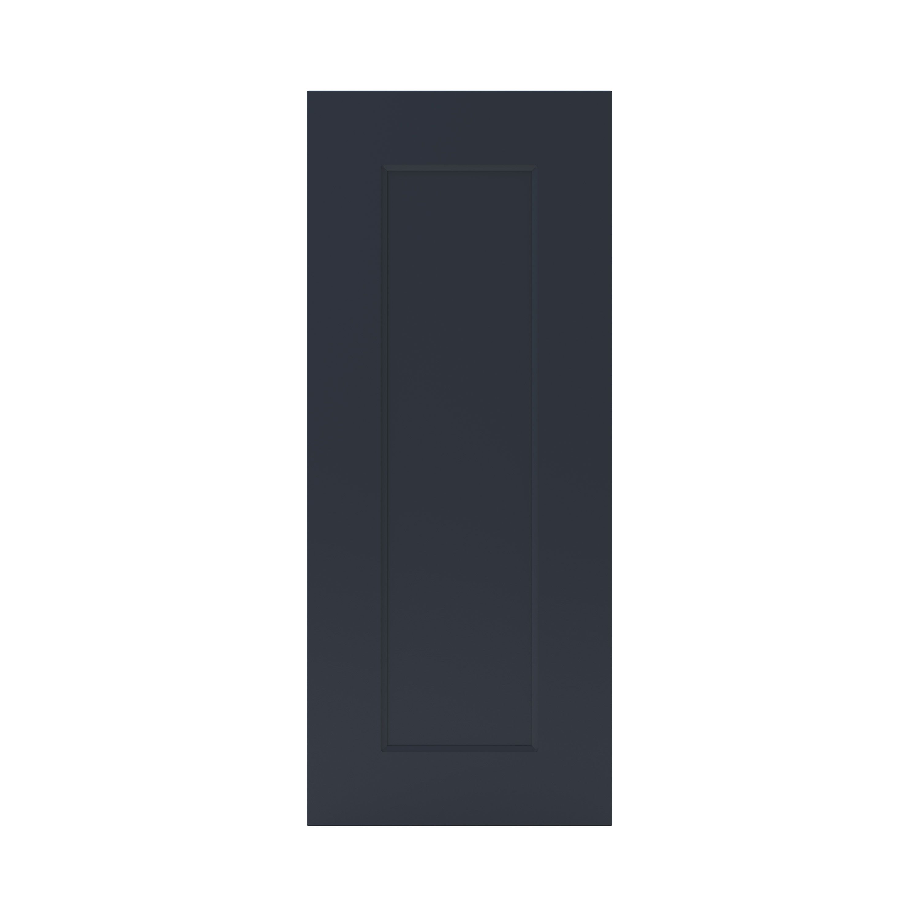 GoodHome Artemisia Matt midnight blue Highline Cabinet door (W)300mm (H)715mm (T)18mm