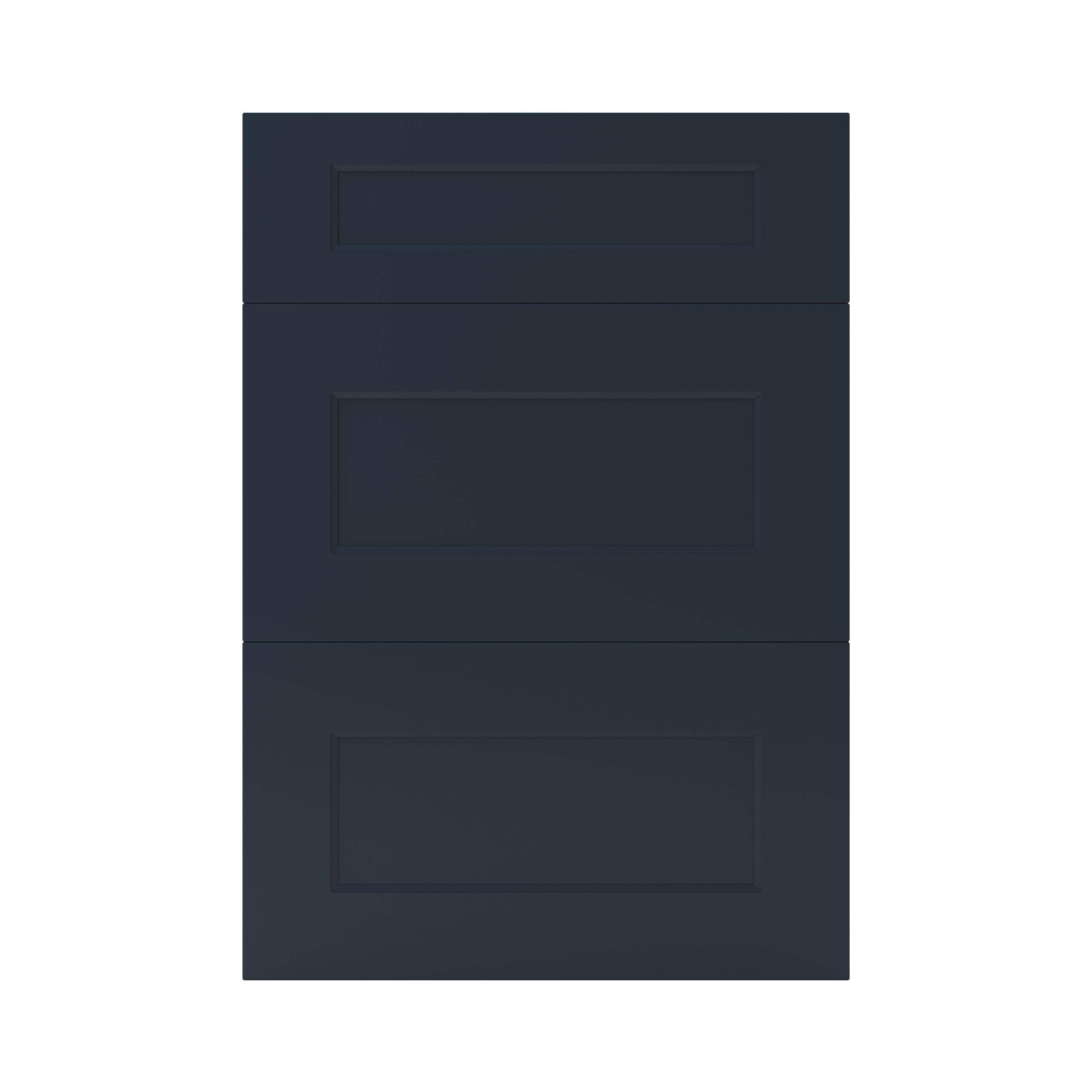 Goodhome Artemisia Midnight Blue Classic Shaker Drawer Front W