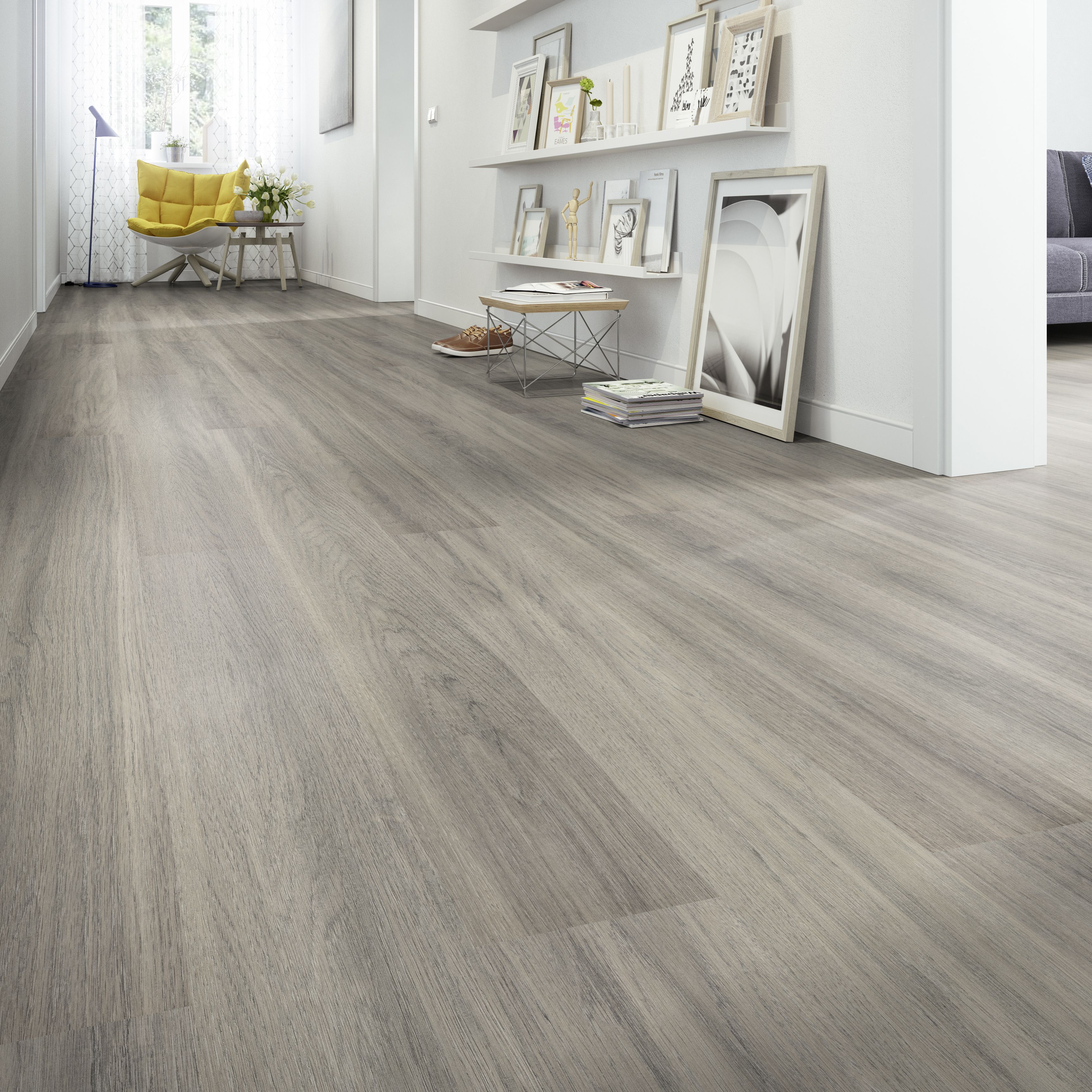 Zimba Oak Effect Laminate Flooring 1 75m Pack Departments Diy At B Q