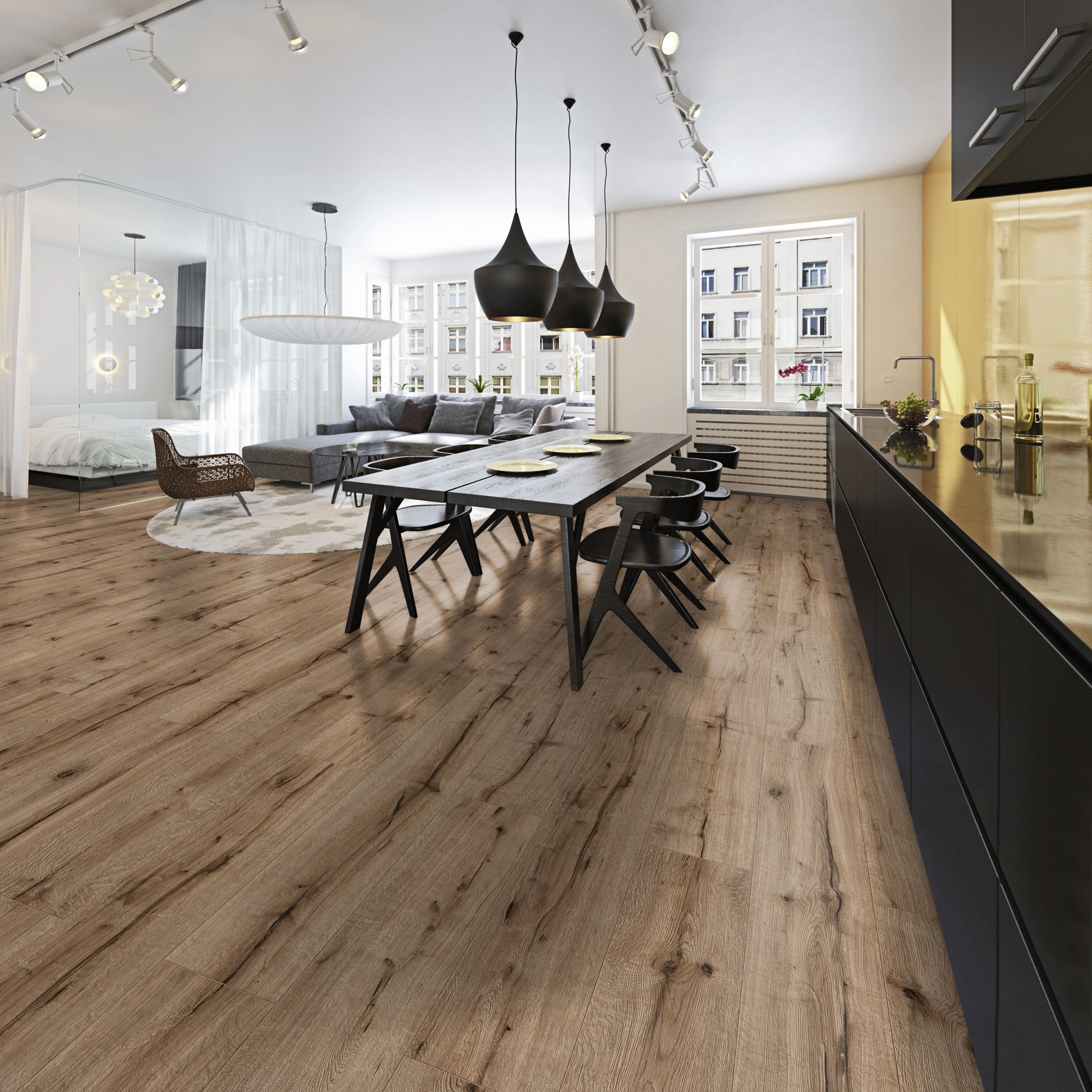 Orlancha Oak Effect Laminate Flooring