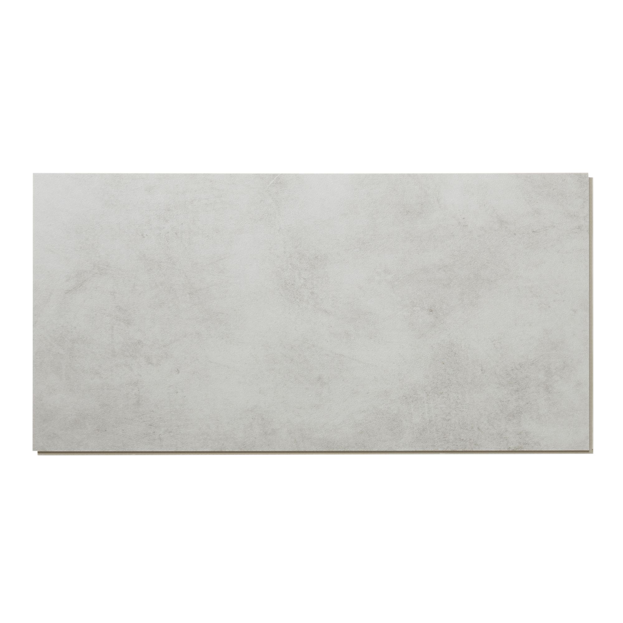 Jazy Light grey Tile effect Luxury vinyl click Flooring Sample Departments DIY at B&Q