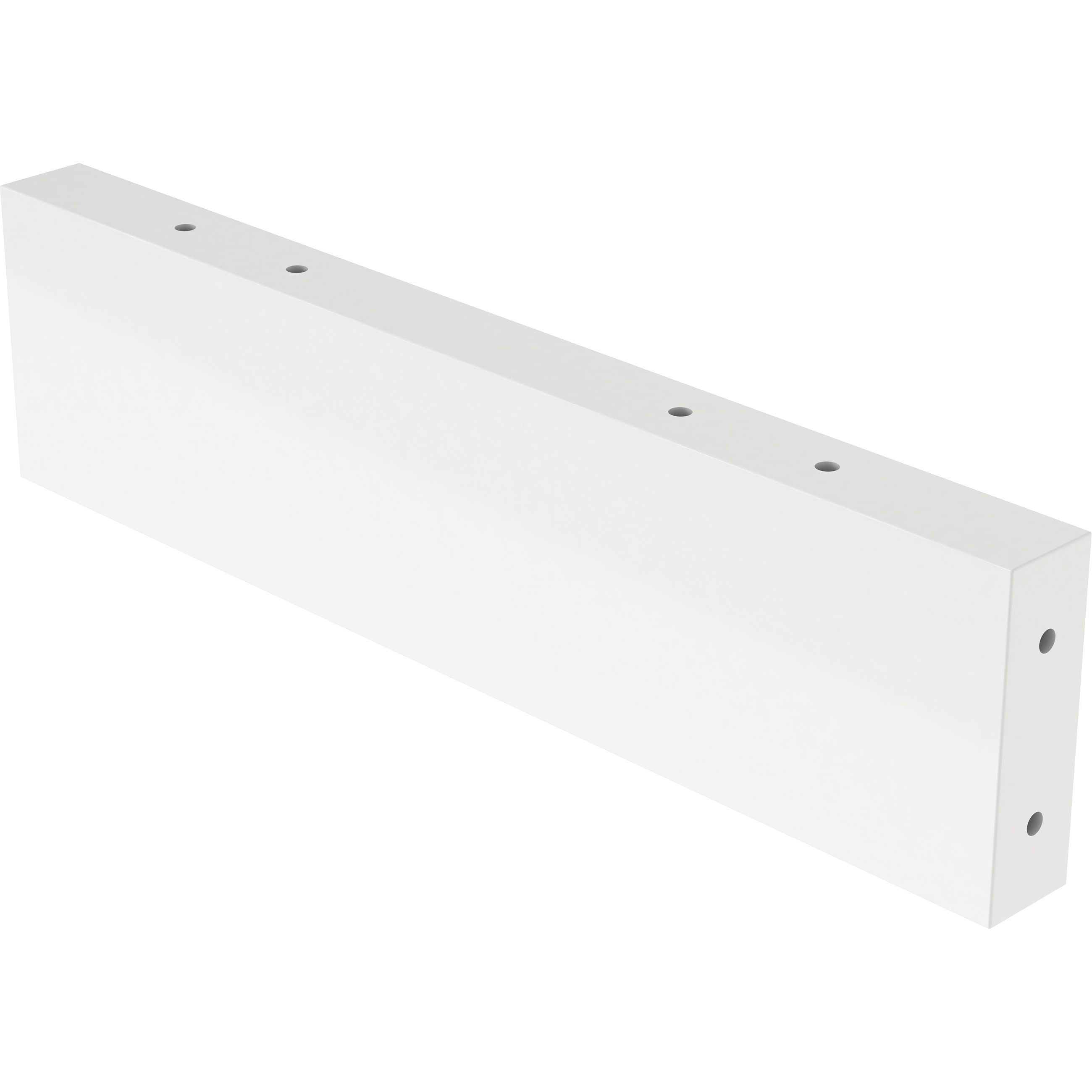 GoodHome Alara White Modular Room Divider Panel (H)0.13m (W)0.5m ...