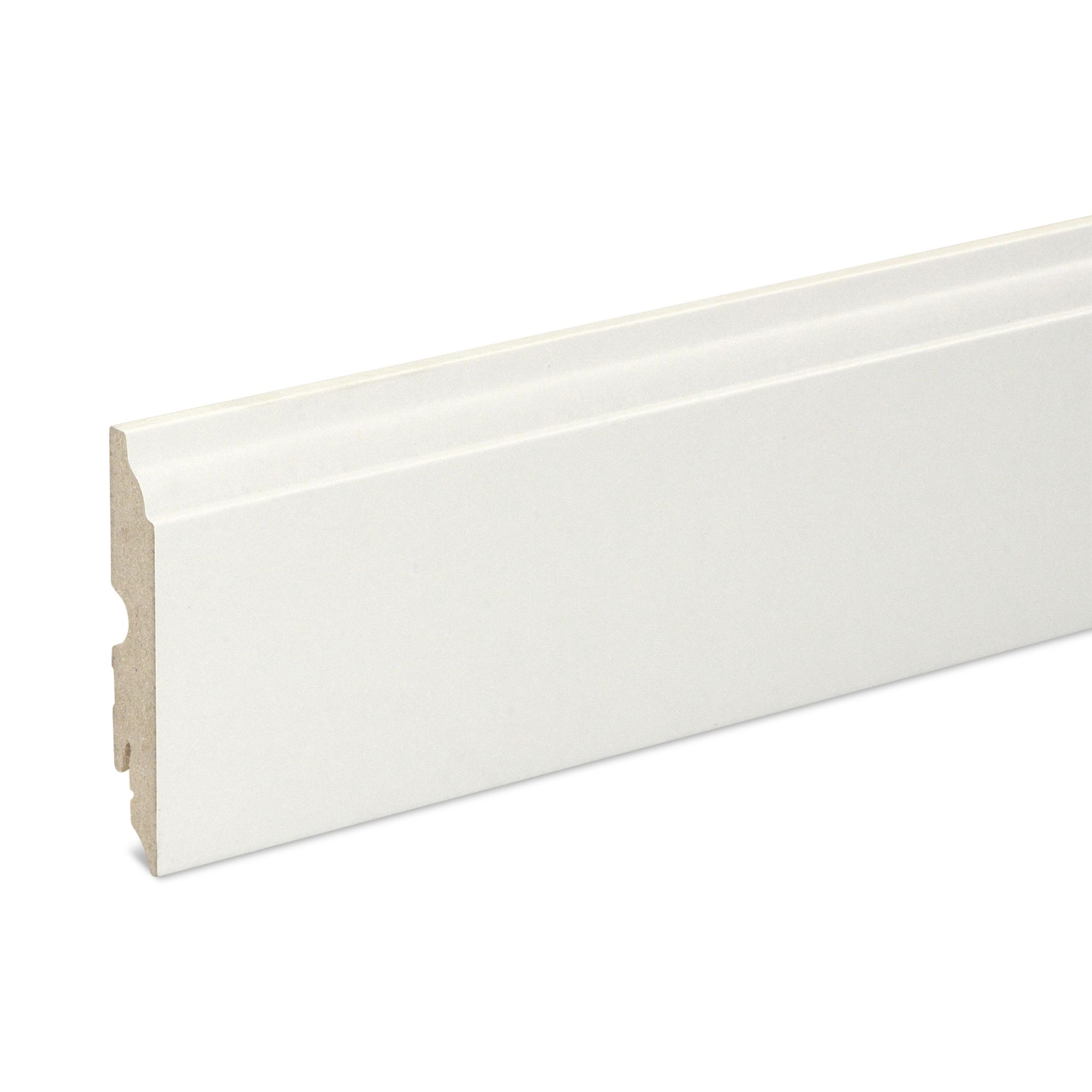 Matt Skirting board (T)16mm (L)2200mm Departments DIY at B&Q