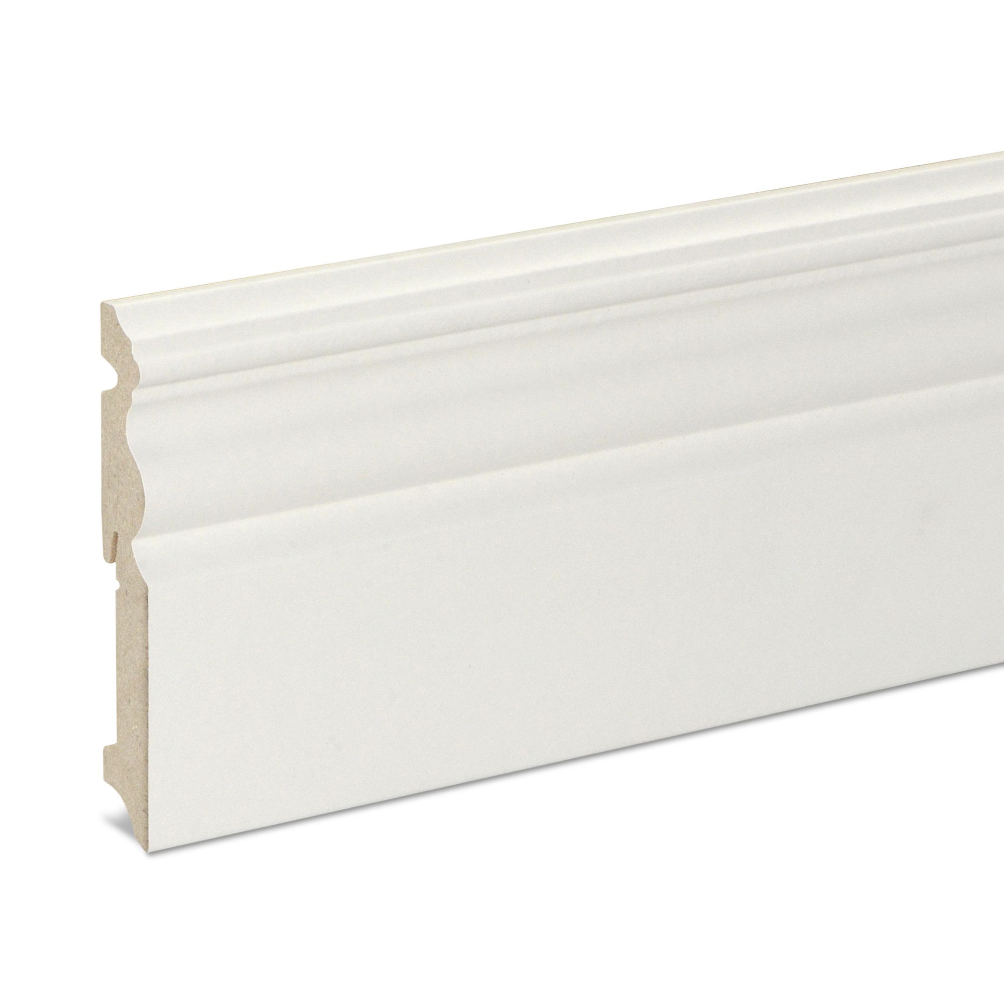 Matt Skirting board (T)19mm (L)2200mm Departments DIY at B&Q