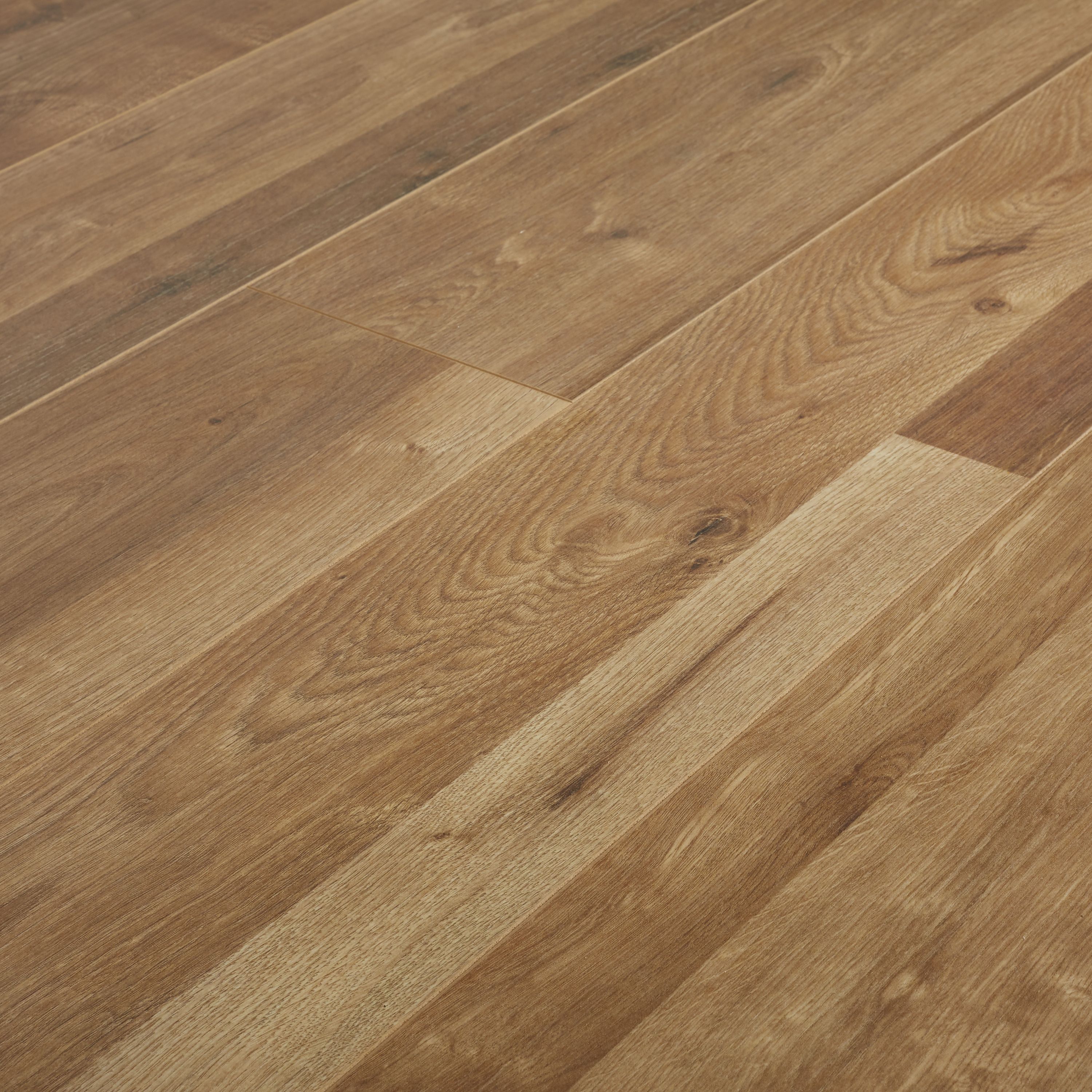 goodhome dawlish natural oak effect laminate flooring, 2