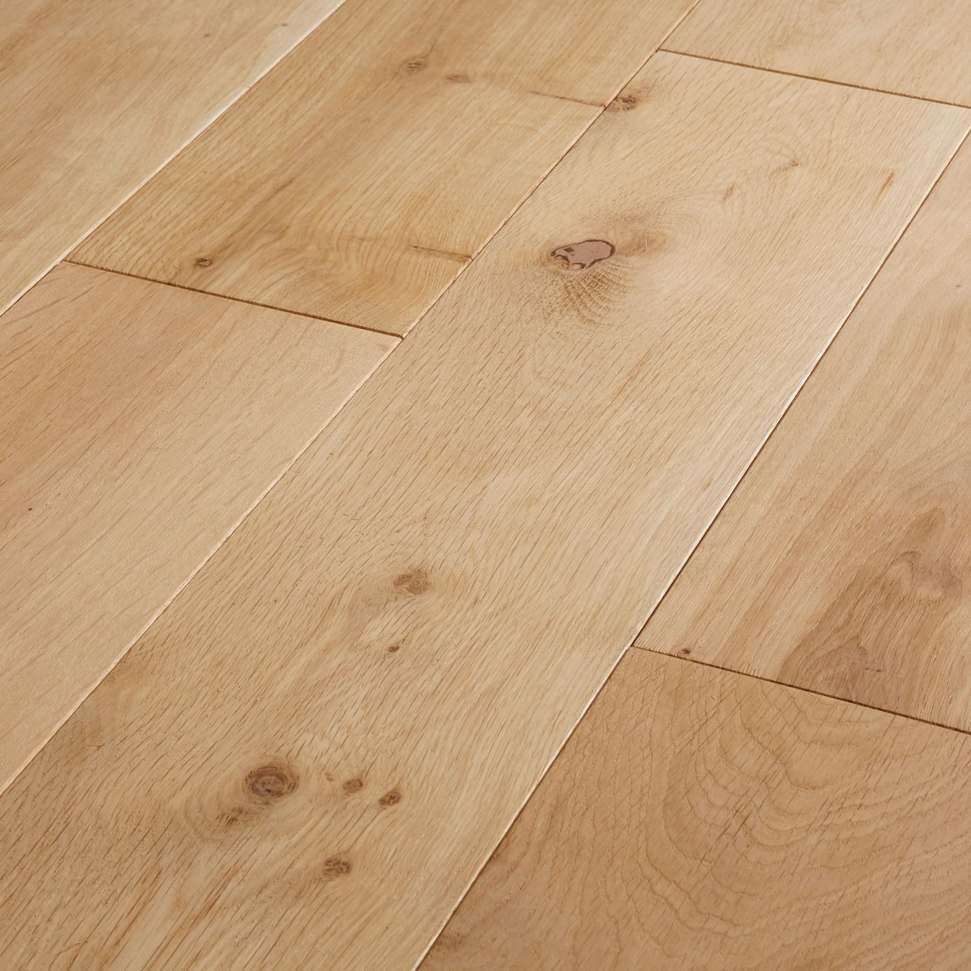 Goodhome Lulea Natural Oak Solid Wood Flooring 1 26m² Pack
