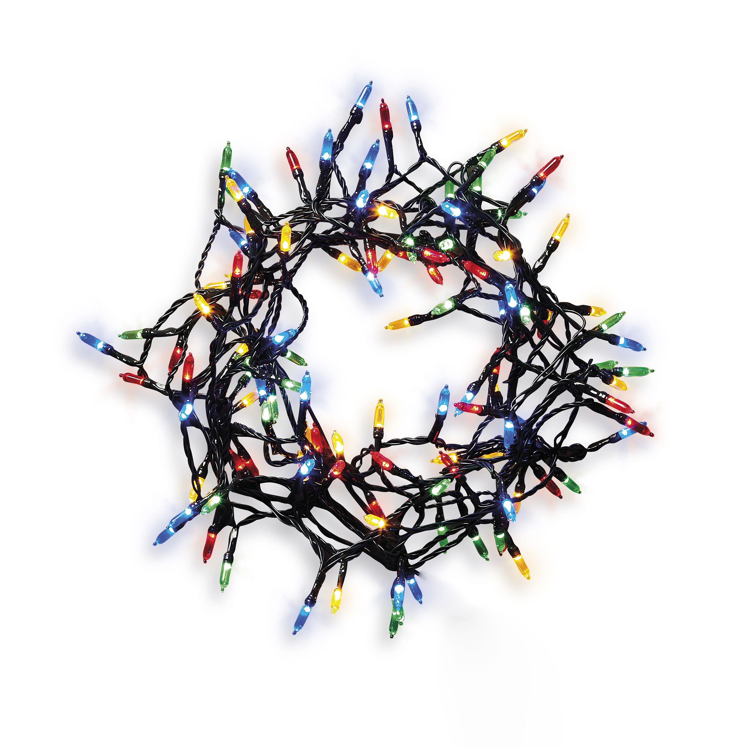 120 Multicolour LED Fairy String lights Departments DIY at B&Q