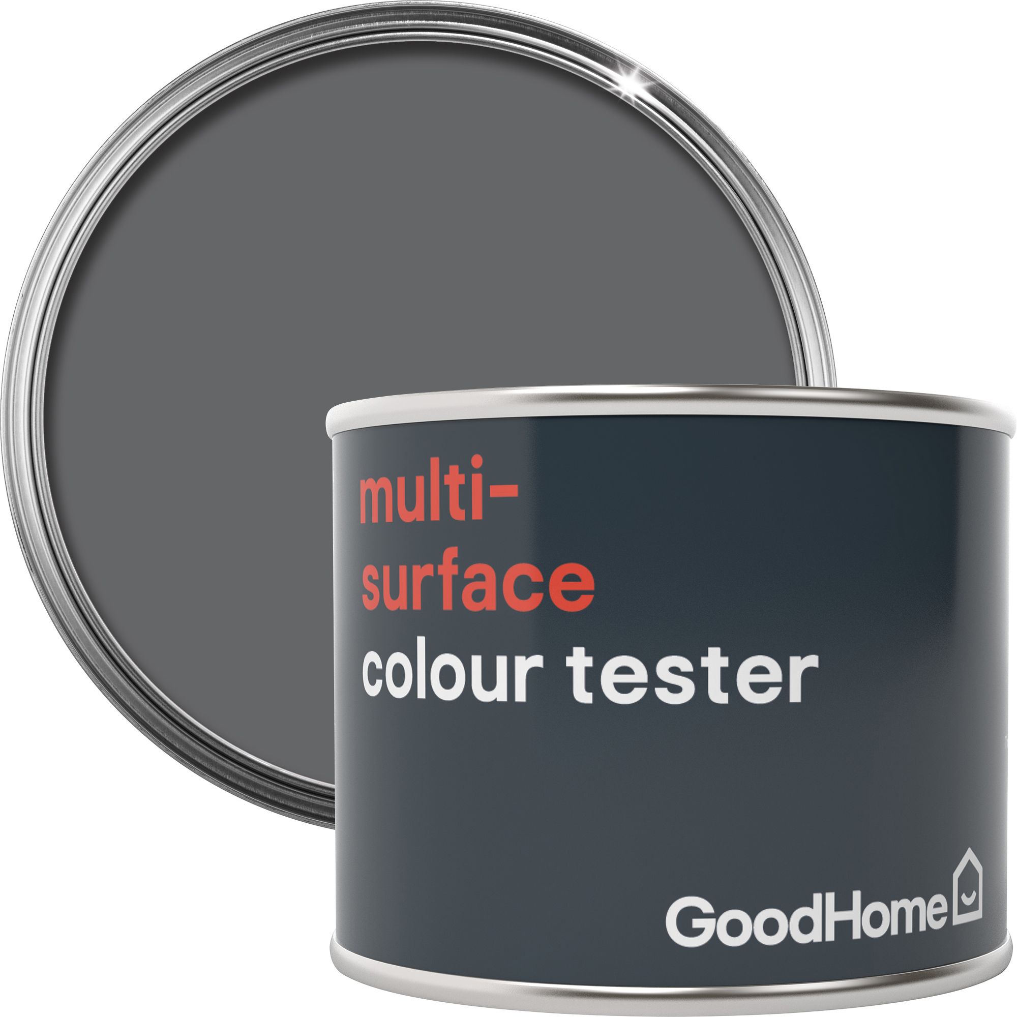 GoodHome Princeton Satin Multisurface paint, 0.07L Departments DIY