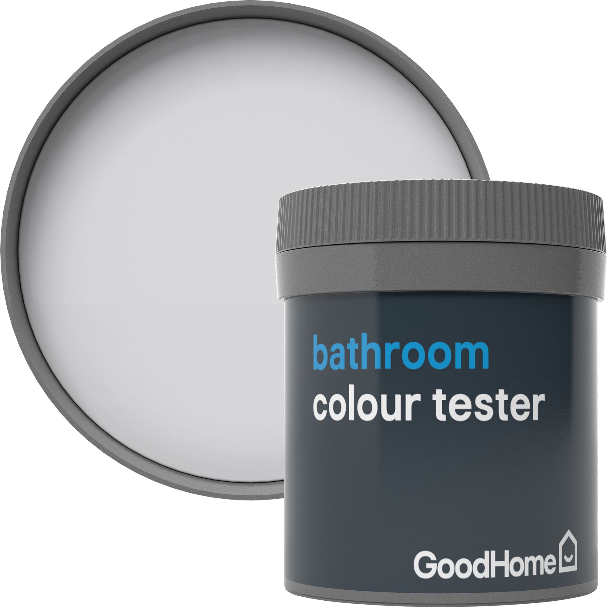GoodHome Bathroom Whistler Soft sheen Emulsion paint, 0.05L Tester pot