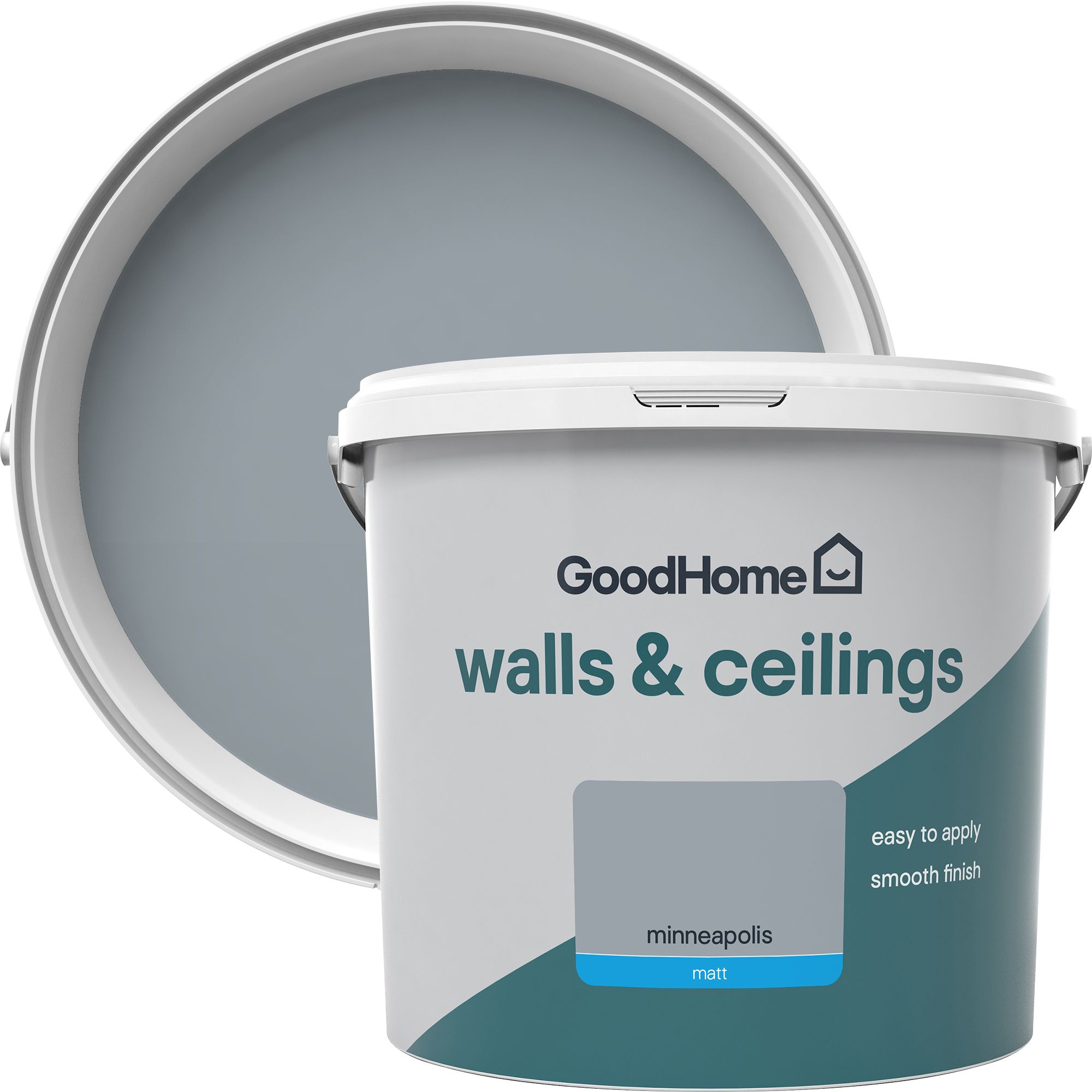 Goodhome Walls Ceilings Minneapolis Matt Emulsion Paint 5l