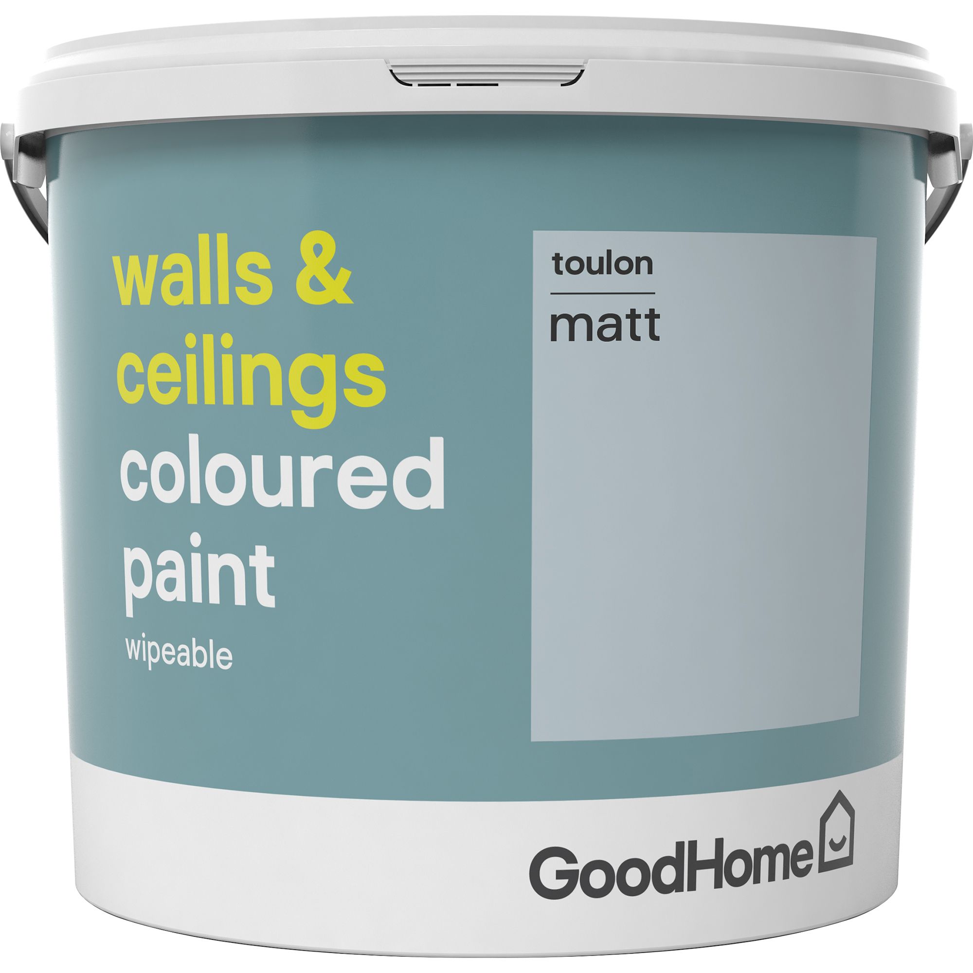 GoodHome Walls Ceilings Toulon Matt Emulsion Paint 5L Departments 